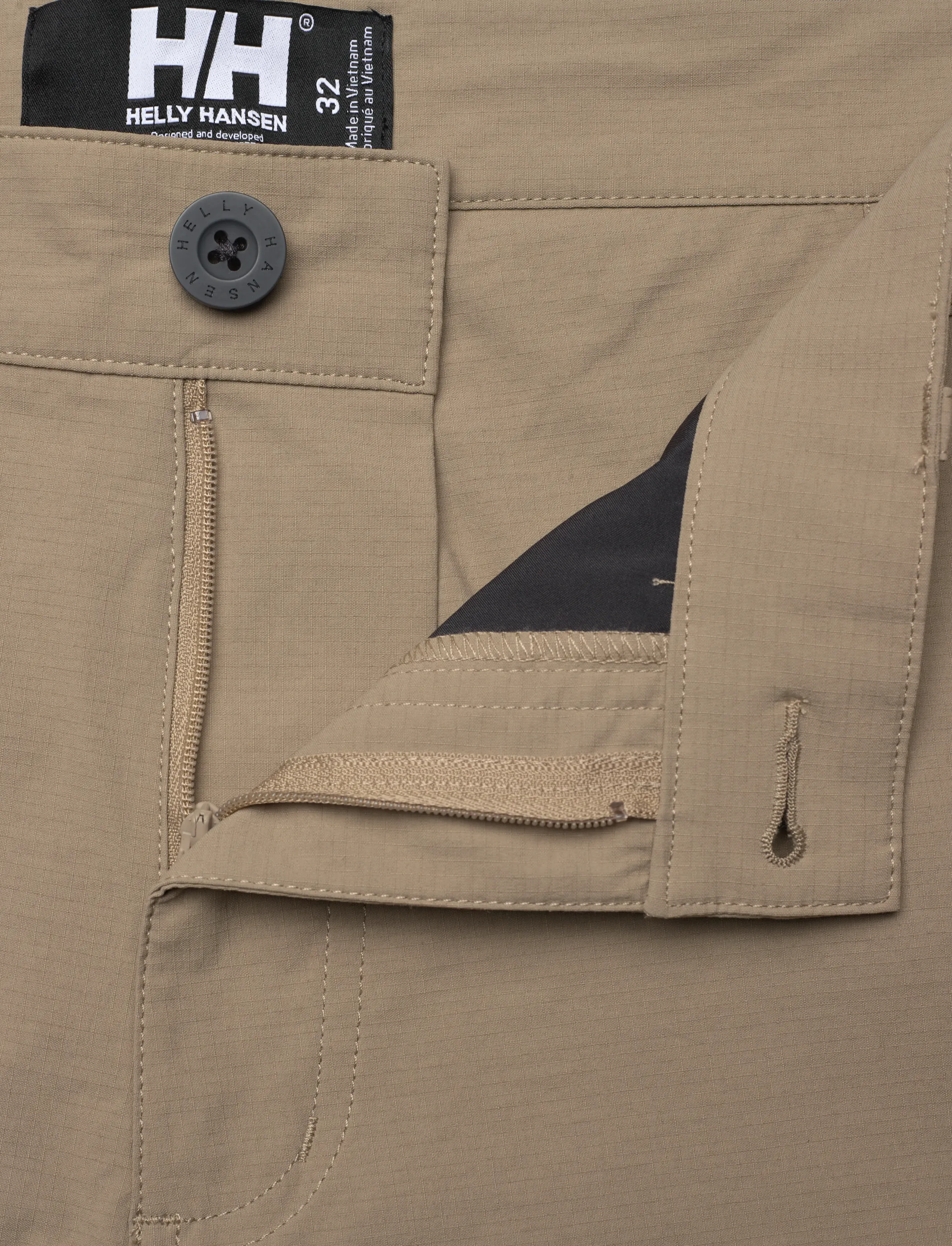 Helly Hansen - HH QD CARGO SHORTS 11" - friluftsshorts - pebble - 3