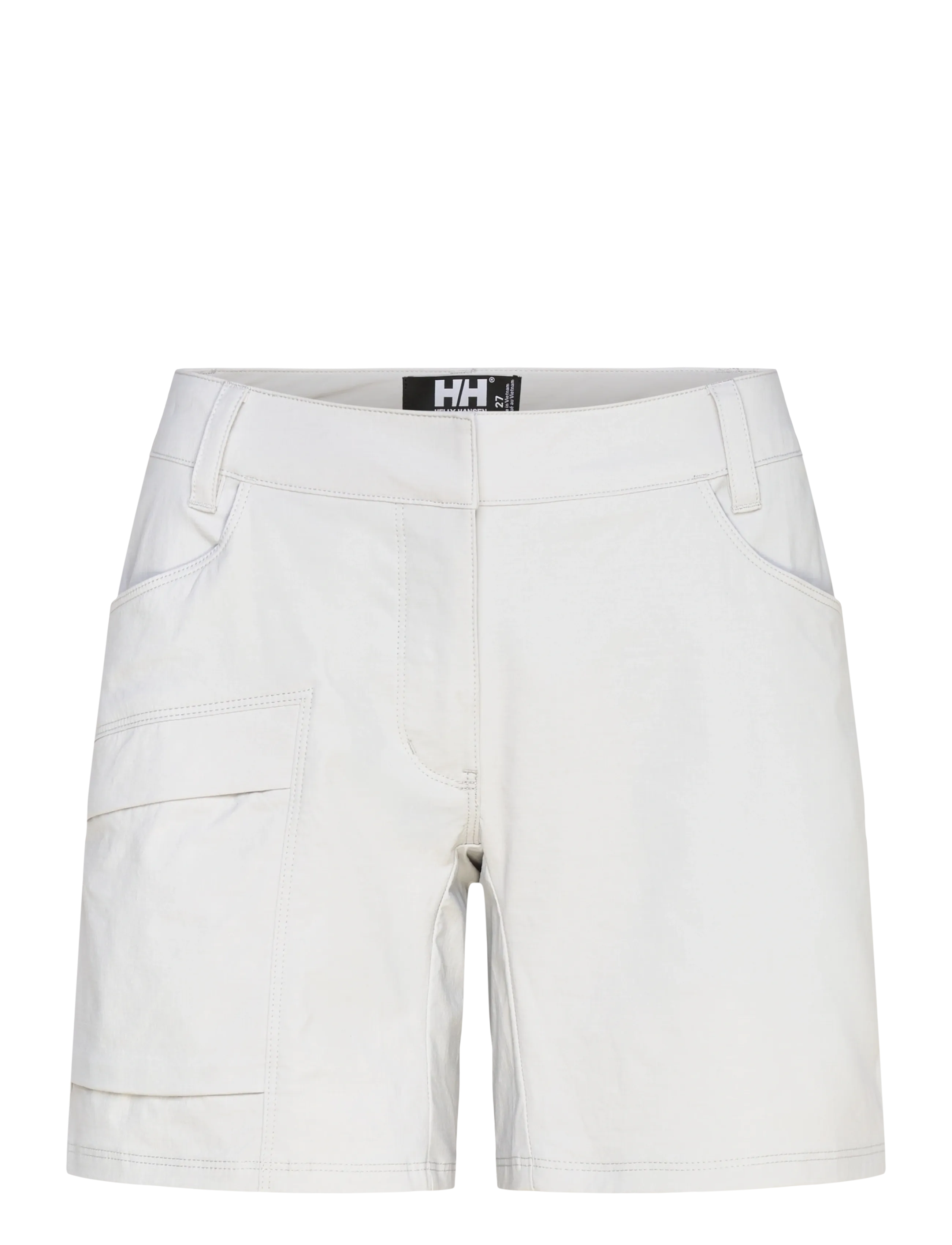 Helly Hansen W QD CARGO SHORTS - Helly Hansen - GREY FOG / cream