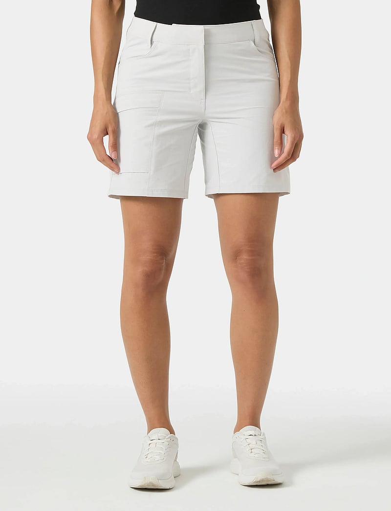 Helly Hansen - W QD CARGO SHORTS - outdoorshorts - grey fog - 0