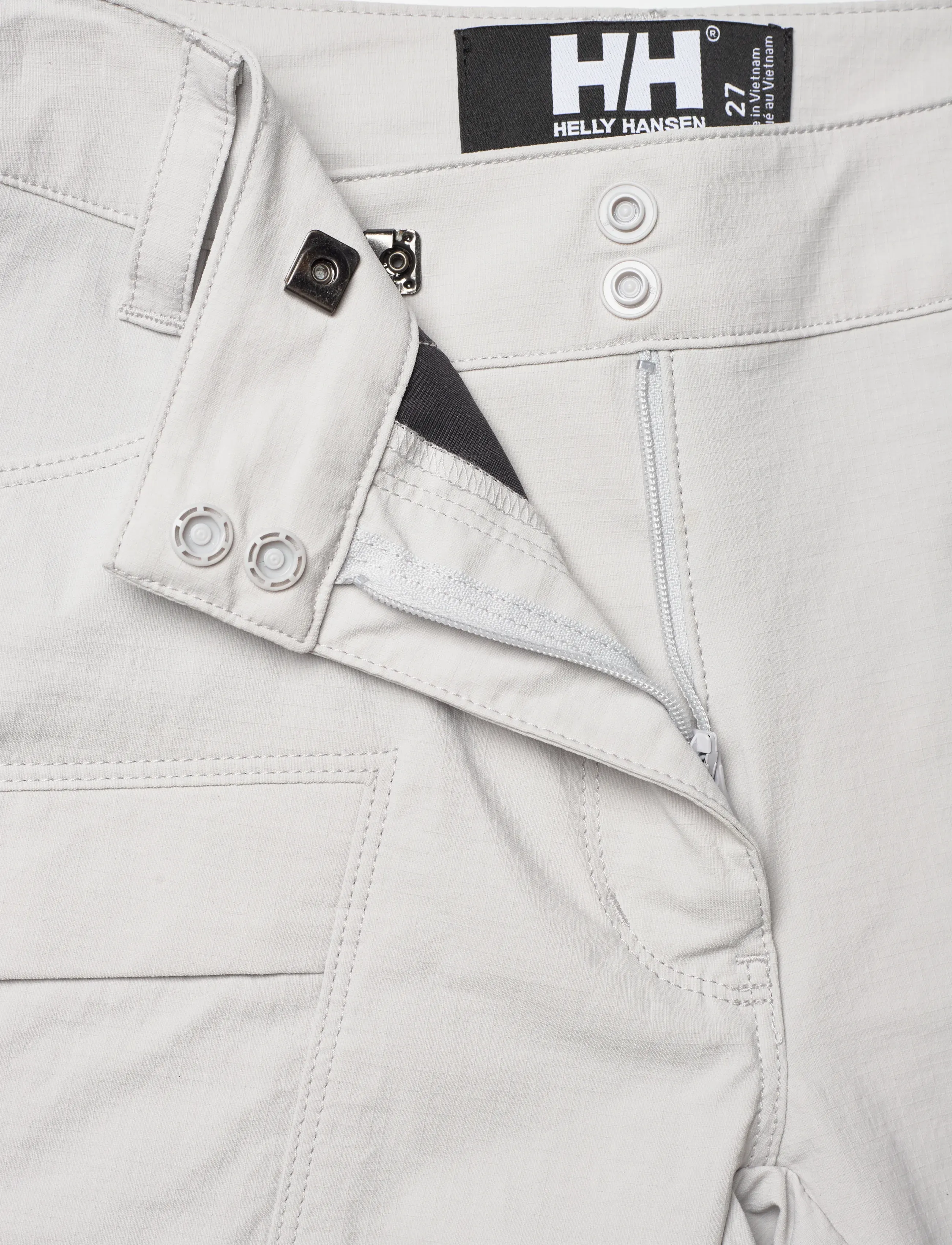 Helly Hansen - W QD CARGO SHORTS - lauko šortai - grey fog - 5