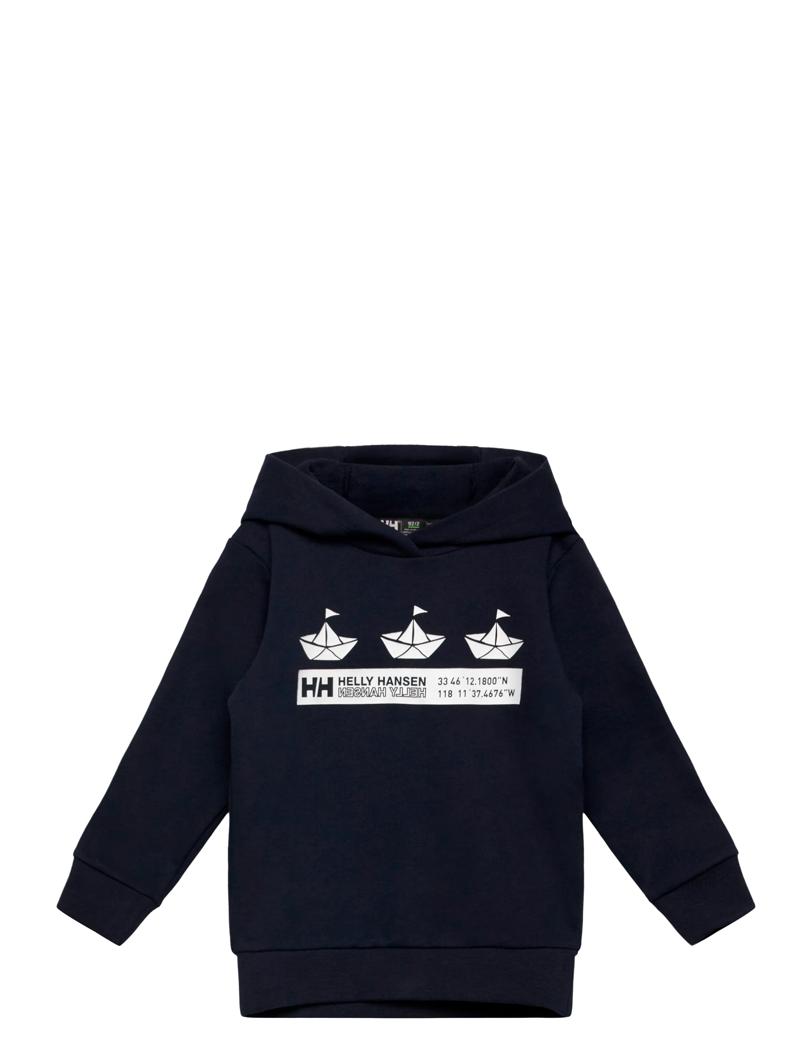 HELLY HANSEN K Hh Graphic Hoodie Navy - 104 - Kinder