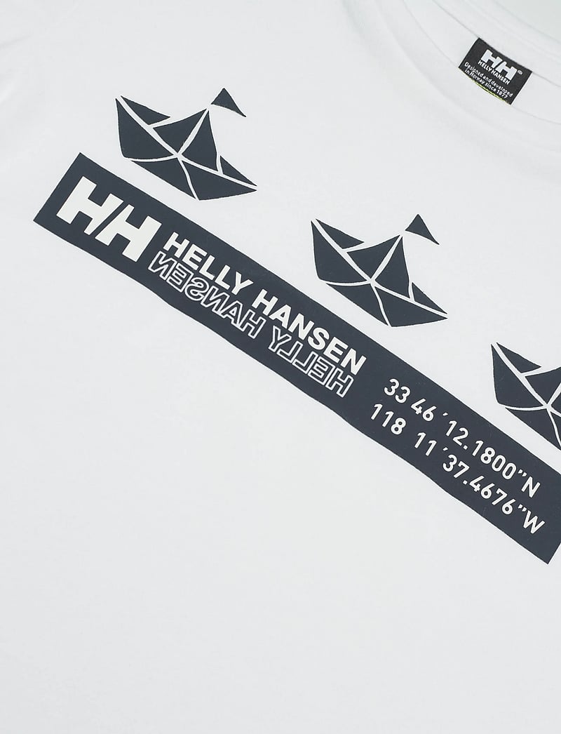 Helly Hansen - K HH GRAPHIC T-SHIRT - sportoberteile - white - 2