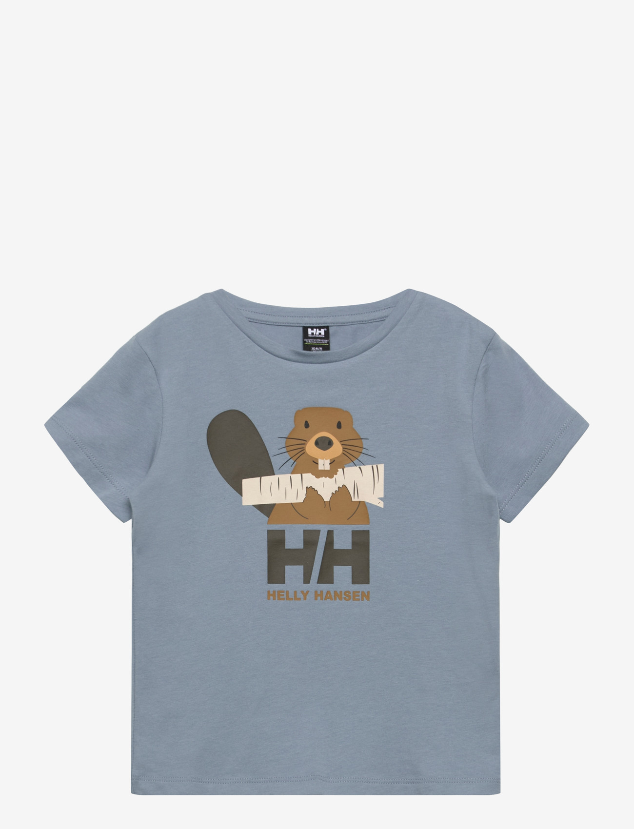 Helly Hansen - K HH GRAPHIC T-SHIRT - sportstoppe - windy blue - 0
