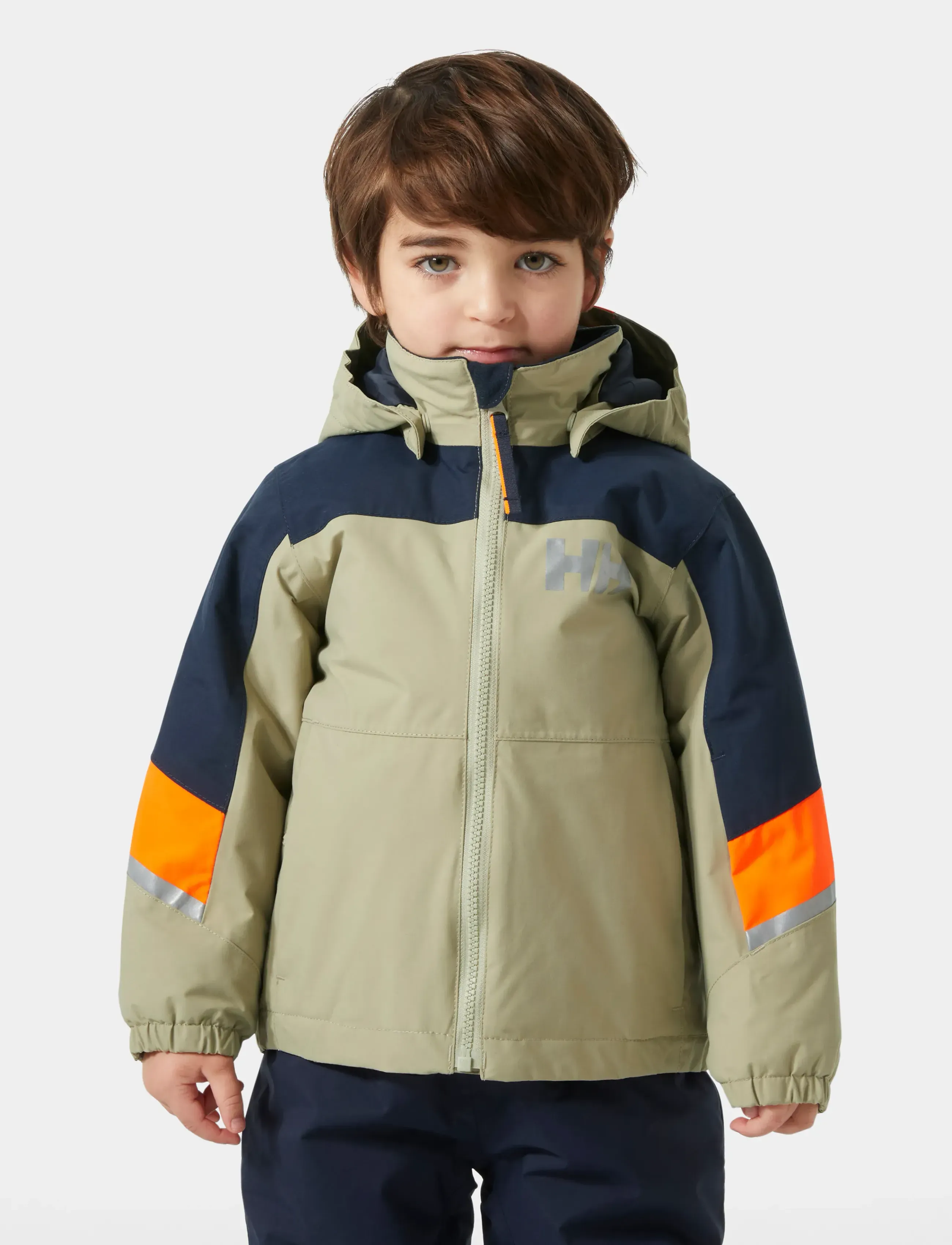Helly Hansen K Rider Jacket, 104, Khaki green, Jakker Og Frakker > Puffer Og Vatterede, Børn