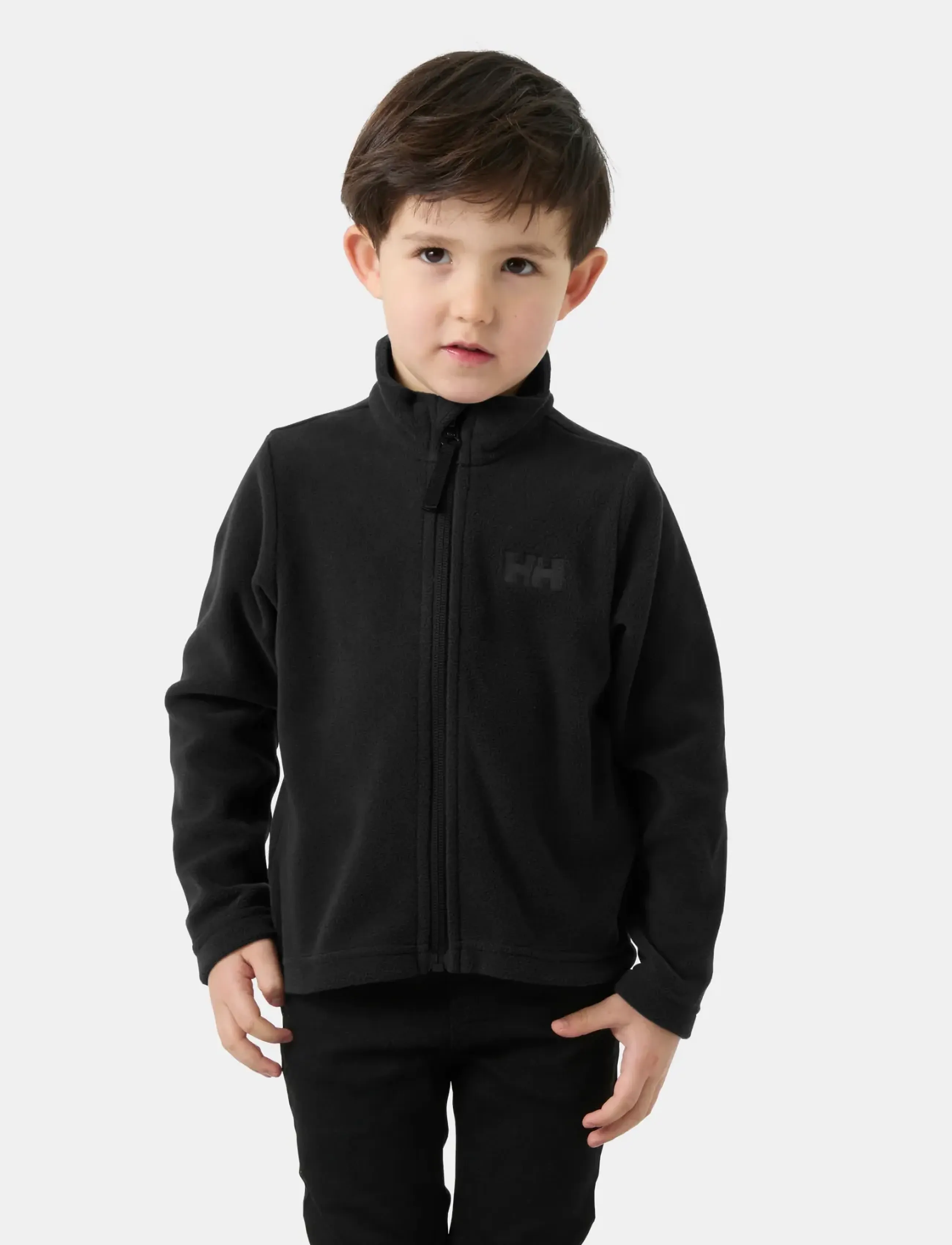 Helly Hansen K Daybreaker Jacket, Børn, Fleecejakke, Sort, Str: 122