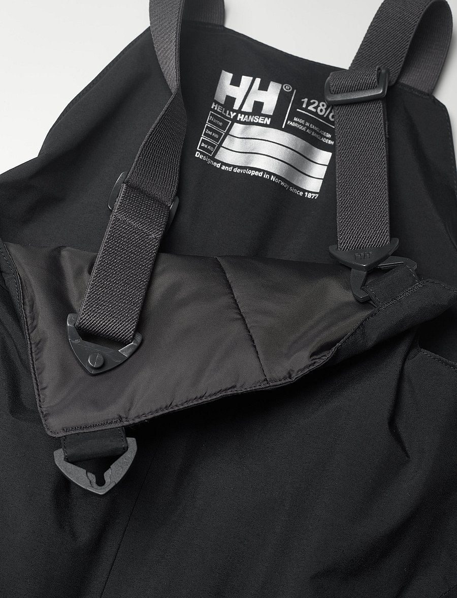 Helly Hansen - K RIDER 2 INS BIB - kattepüksid - black - 2