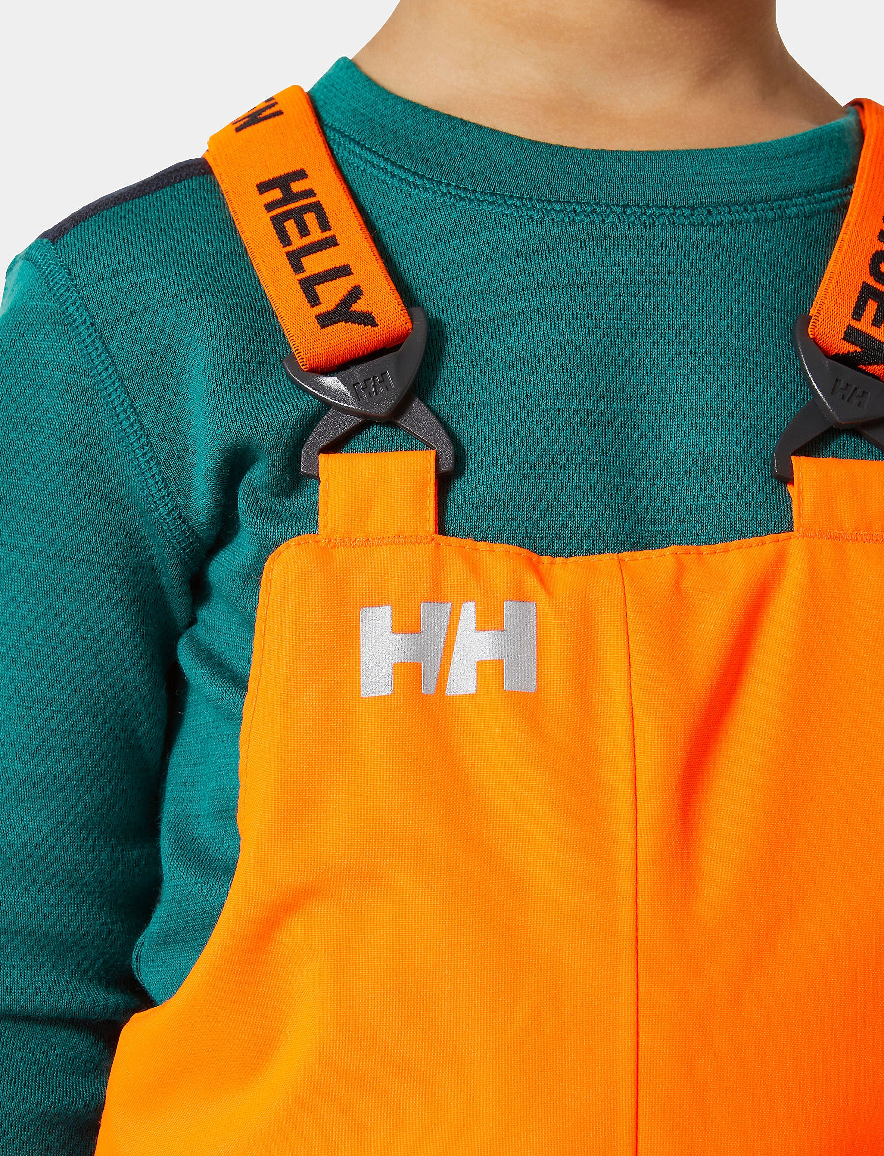 Helly Hansen - K RIDER 2 INS BIB - skihosen - neon orange - 5