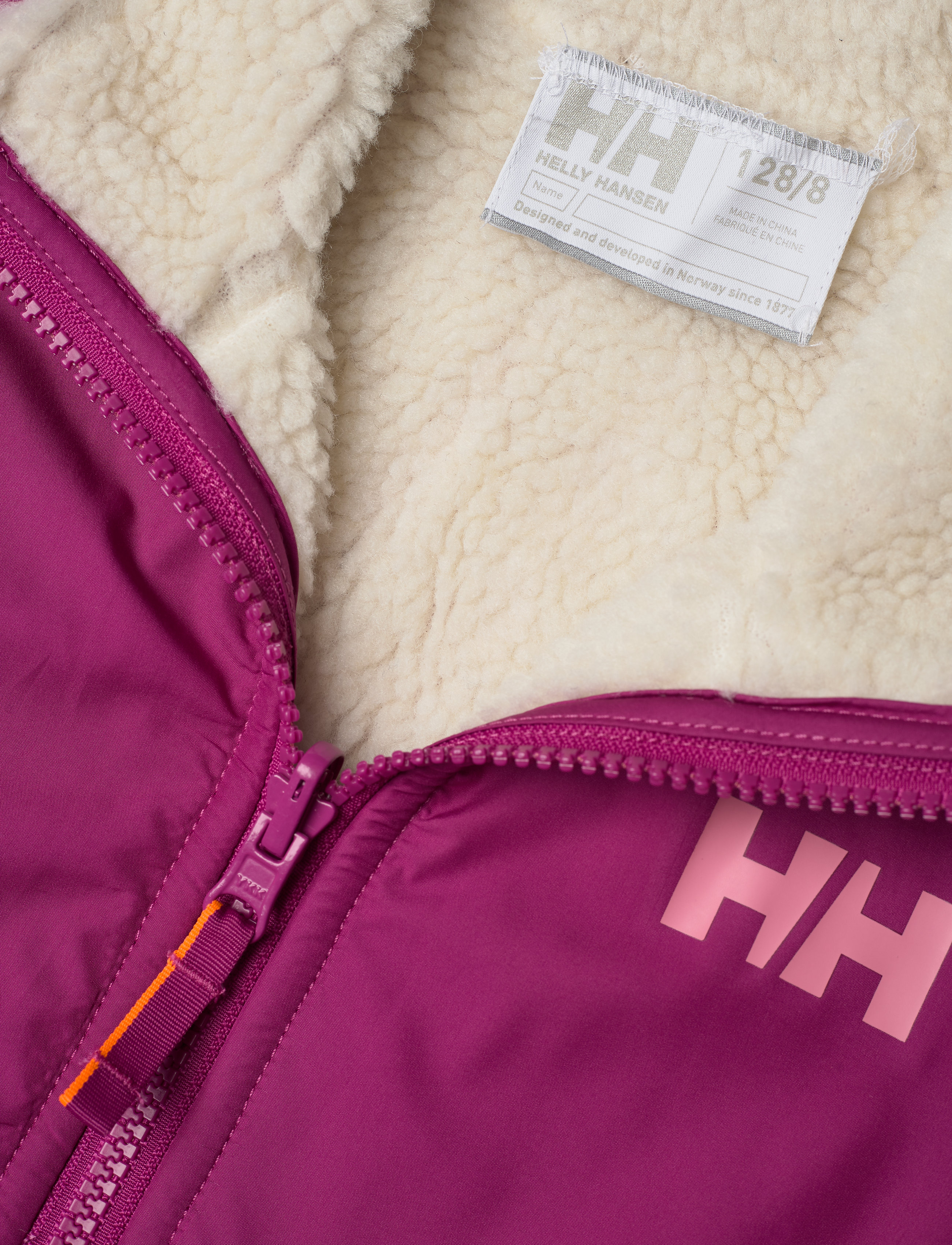 Helly Hansen - K REVERSIBLE PILE JACKET - festival fuchsia - 4
