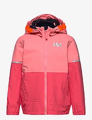 Helly Hansen - K SOGN JACKET - shell & rain jackets - sunset pink - 0