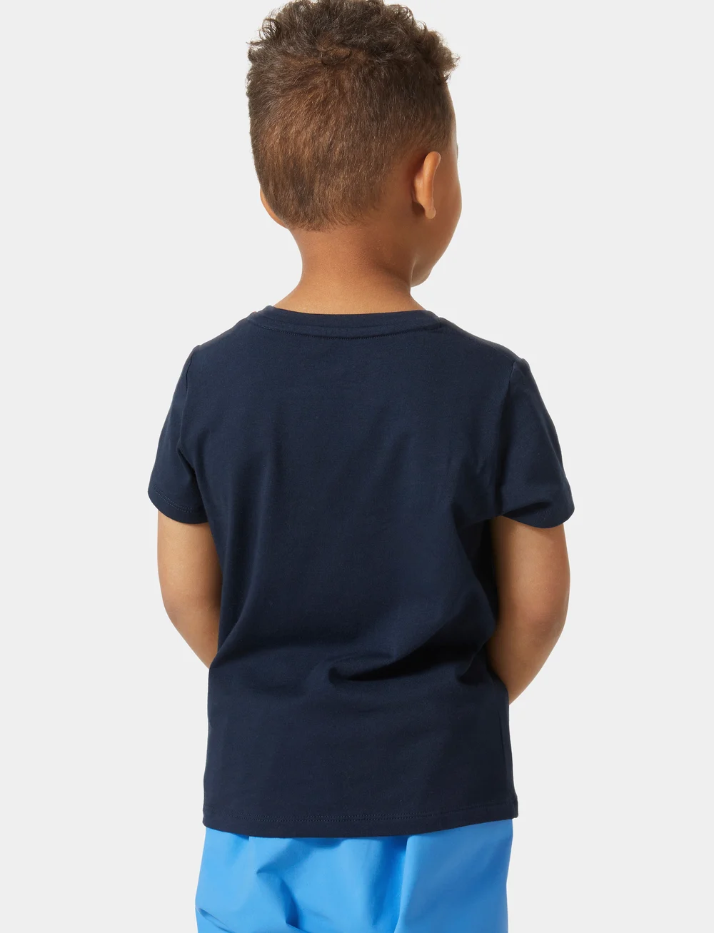 Helly Hansen - K HH LOGO T-SHIRT - kortærmede t-shirts - navy - 4