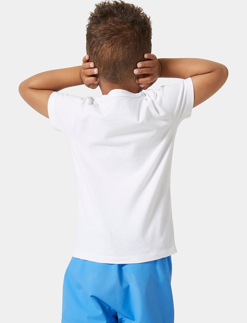 Helly Hansen - K HH LOGO T-SHIRT - kortärmade t-shirts - white - 4