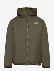 Helly Hansen - K CHAMP REVERSIBLE JACKET - shell & rain jackets - utility gre - 0