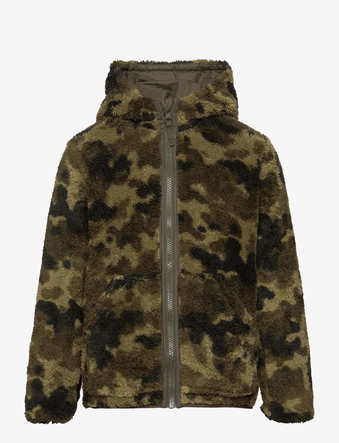 Helly Hansen - K CHAMP REVERSIBLE JACKET - shell- & regenjacken - utility gre - 2