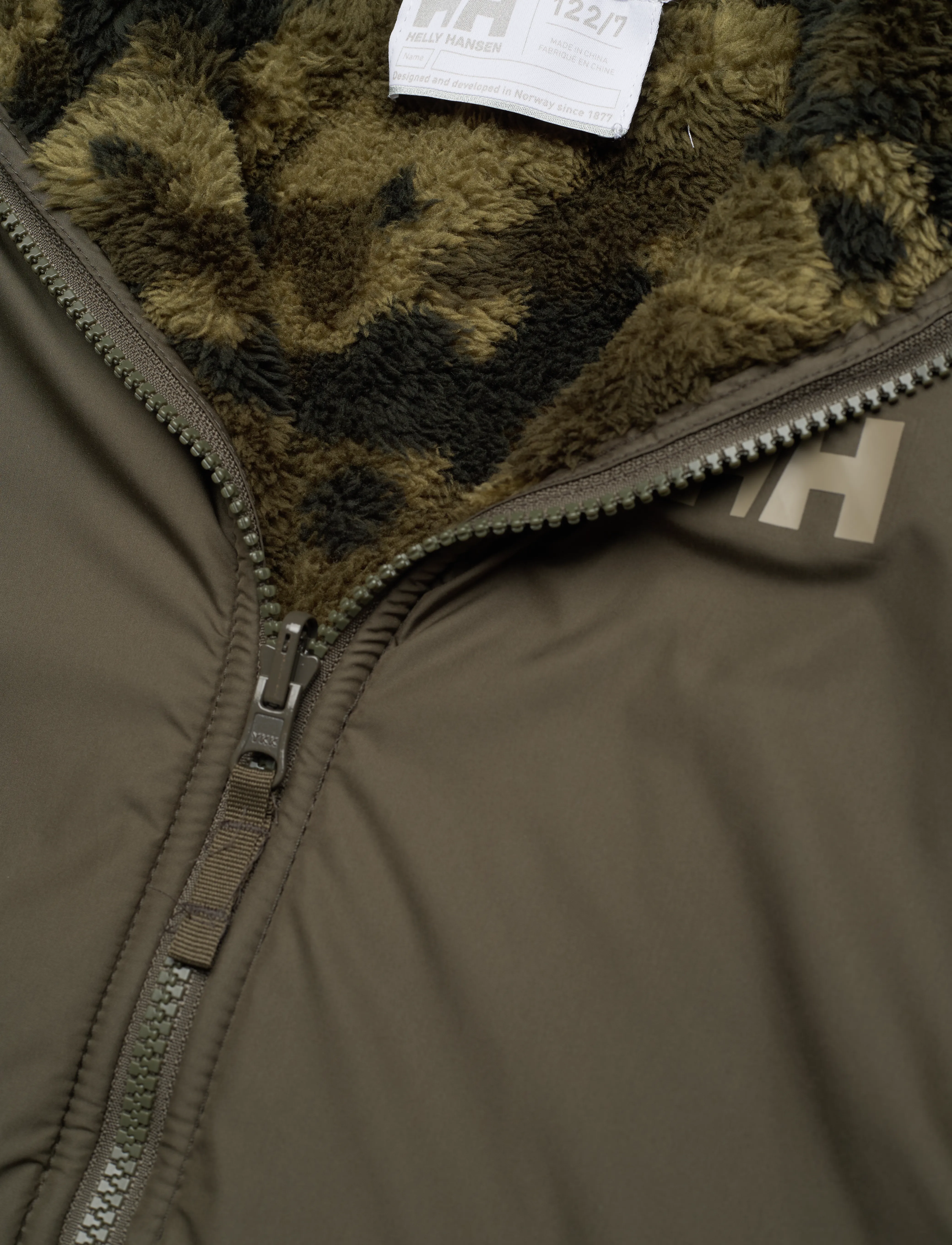 Helly Hansen - K CHAMP REVERSIBLE JACKET - utility gre - 4
