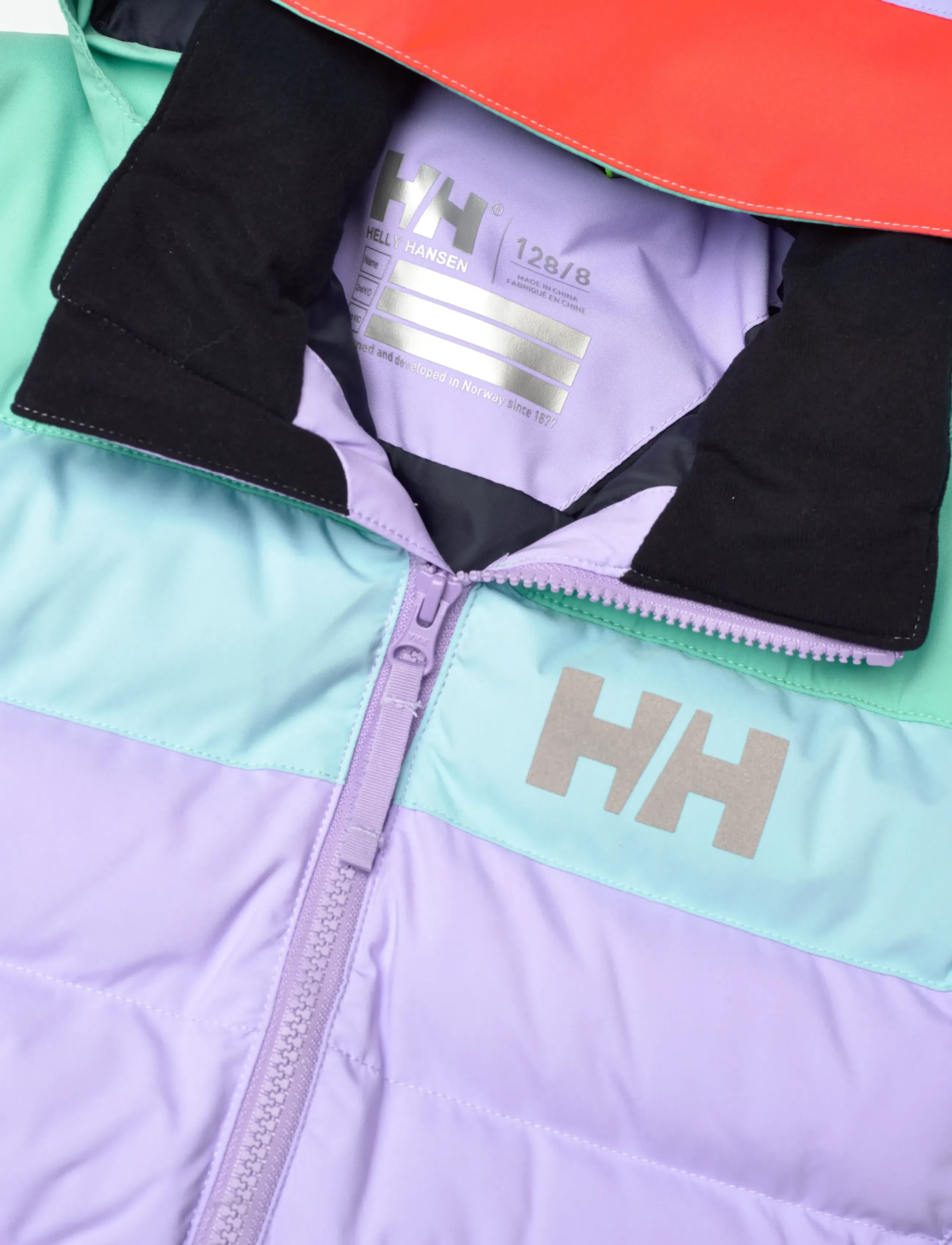 Helly Hansen - K VERTICAL INS JACKET - daunen- und steppjacken - bright lavender - 4