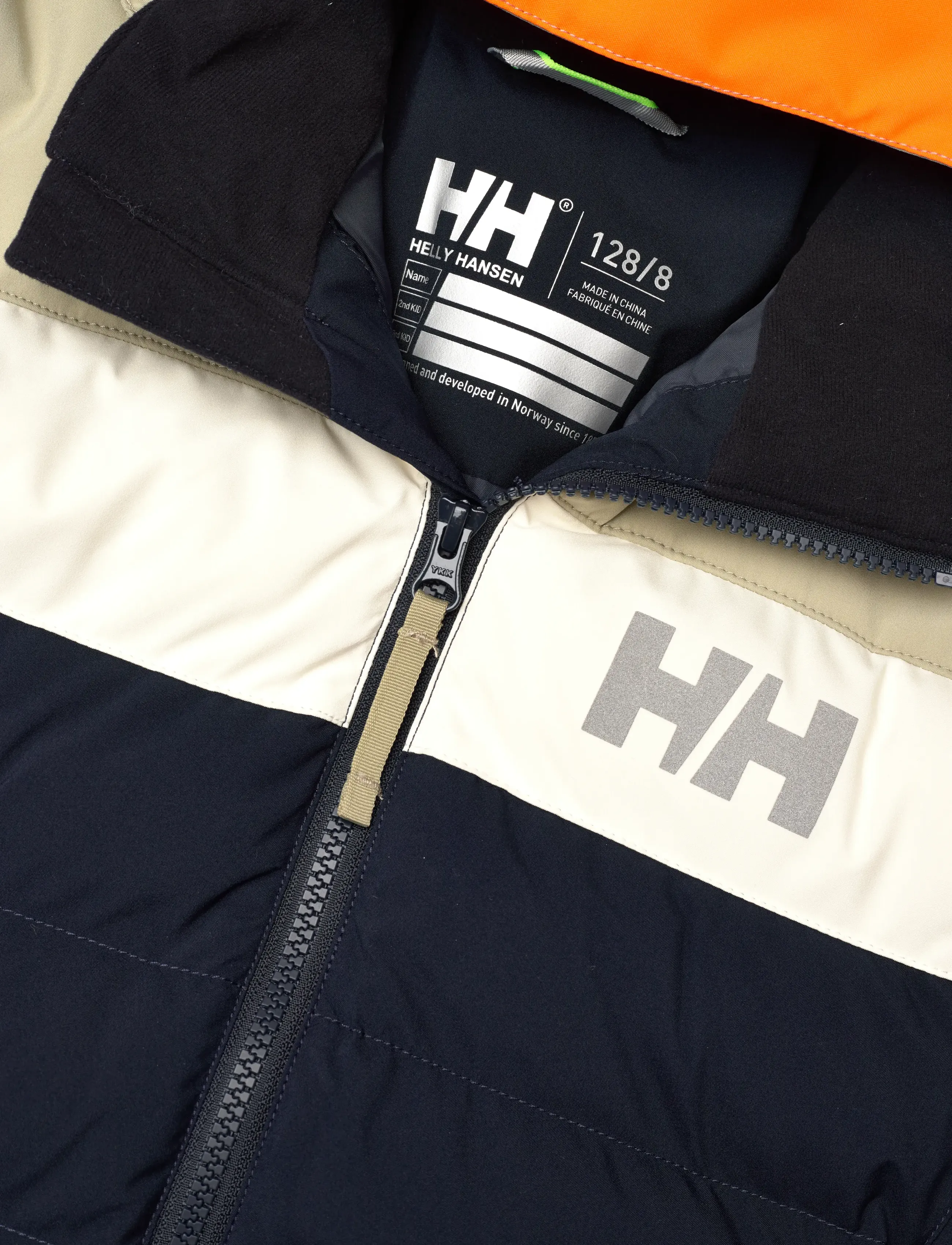 Helly Hansen - K VERTICAL INS JACKET - daunen- und steppjacken - navy - 4