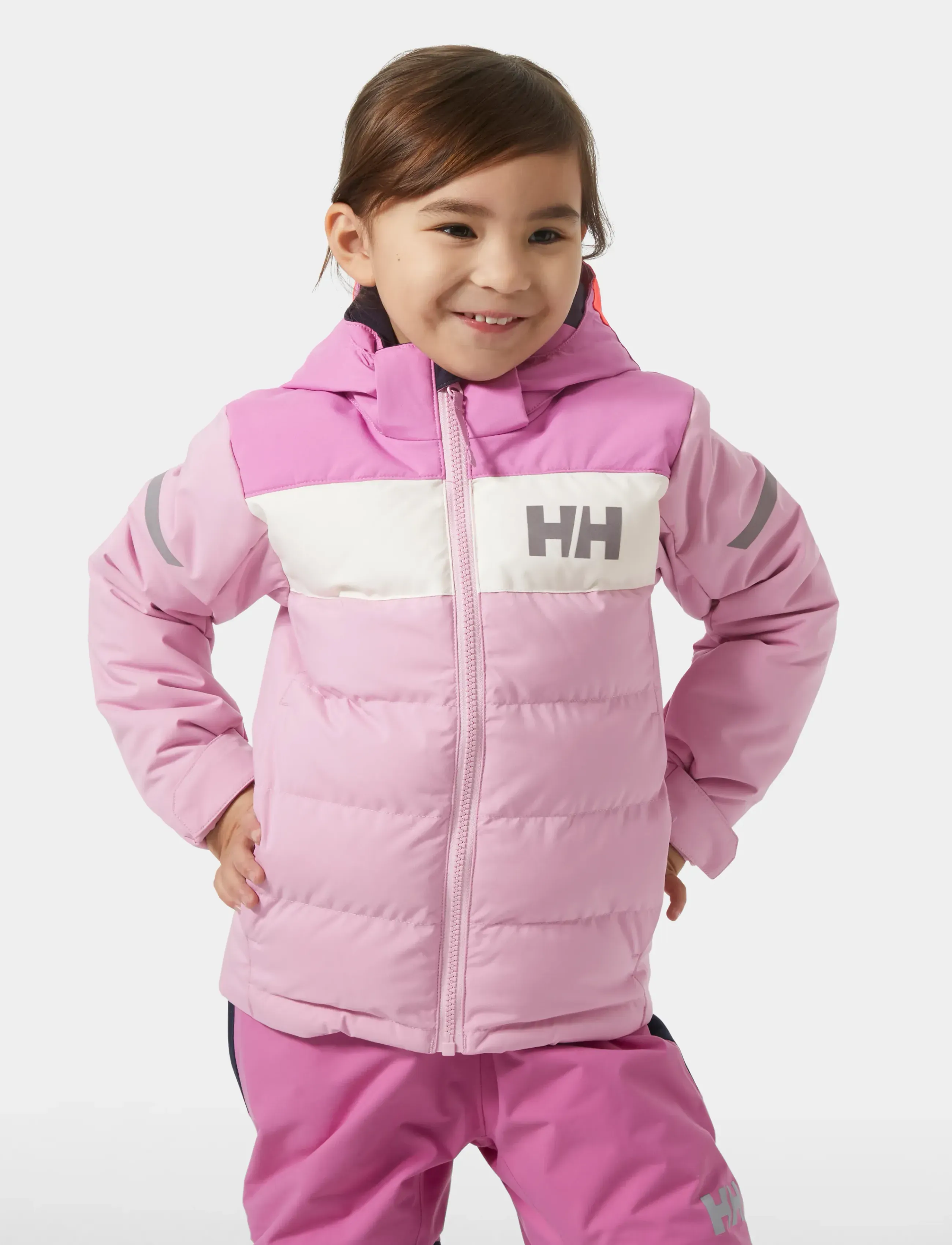 Helly Hansen K Vertical Ins Jacket, 92, Pink, Jakker Og Frakker > Puffer Og Vatterede, Børn