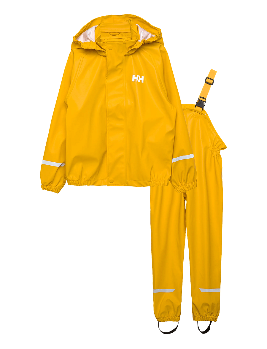 Helly Hansen - K BERGEN 2.0 PU RAINSET - bovenkleding - essential yellow - 0