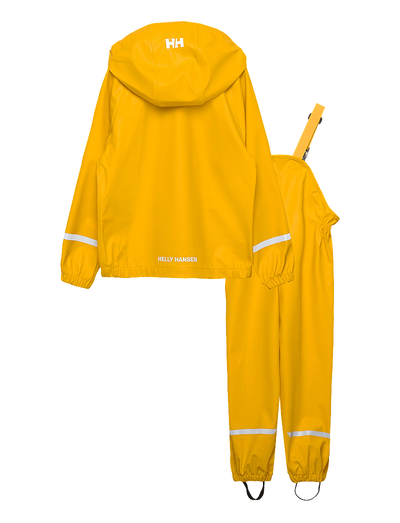 Helly Hansen - K BERGEN 2.0 PU RAINSET - outerwear - essential yellow - 1
