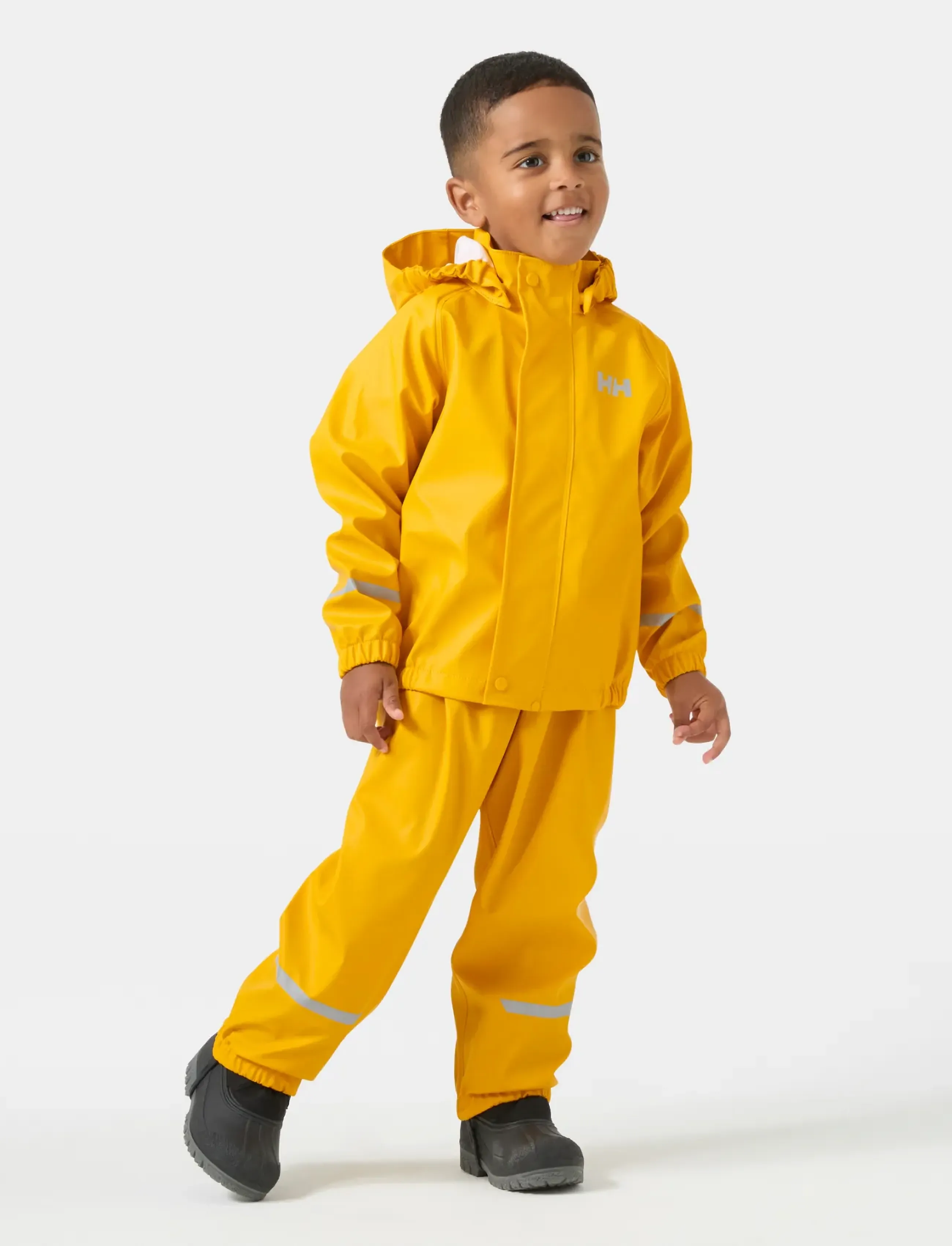 Helly Hansen - K BERGEN 2.0 PU RAINSET - Üleriided - essential yellow - 0