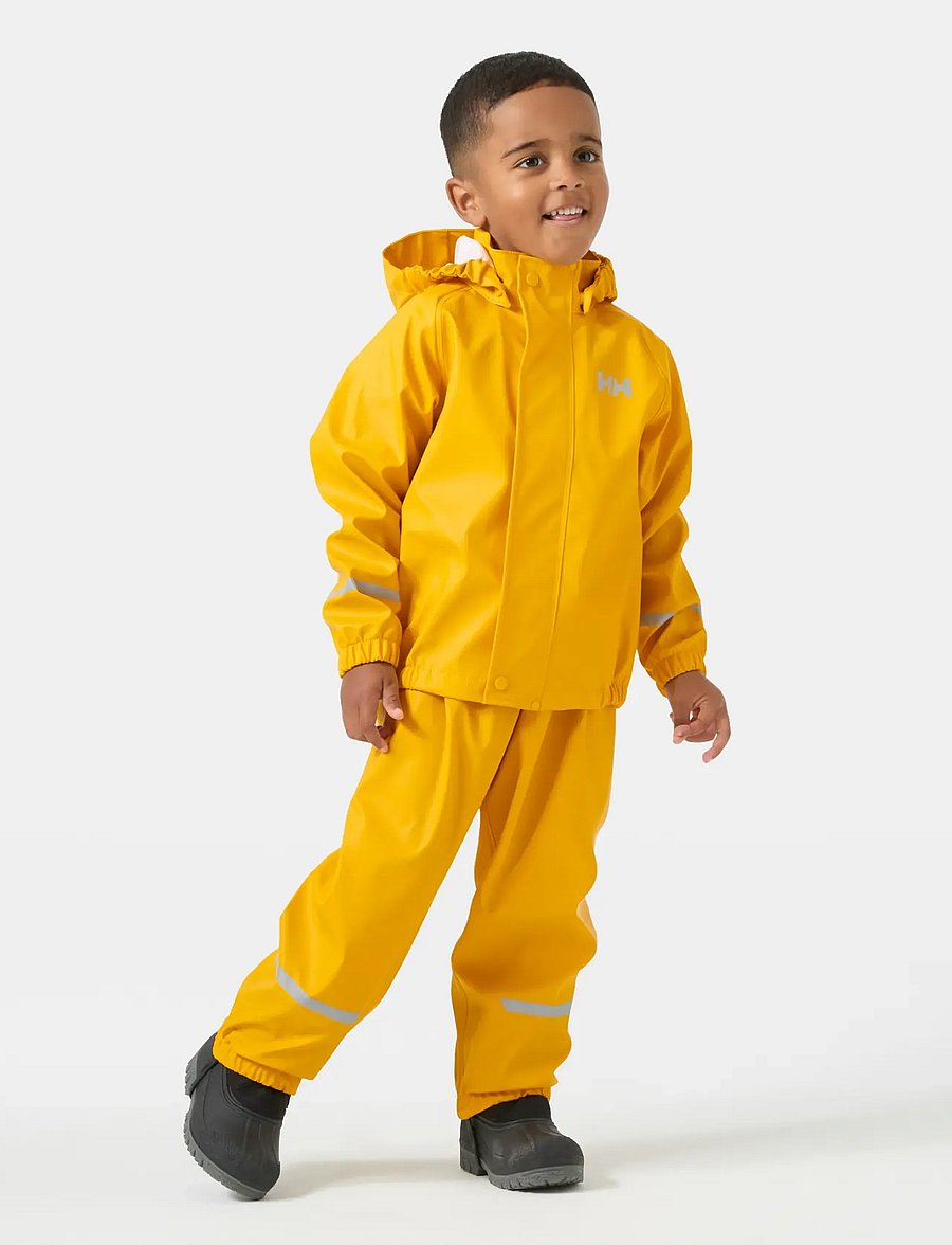 Helly Hansen - K BERGEN 2.0 PU RAINSET - Üleriided - essential yellow - 0