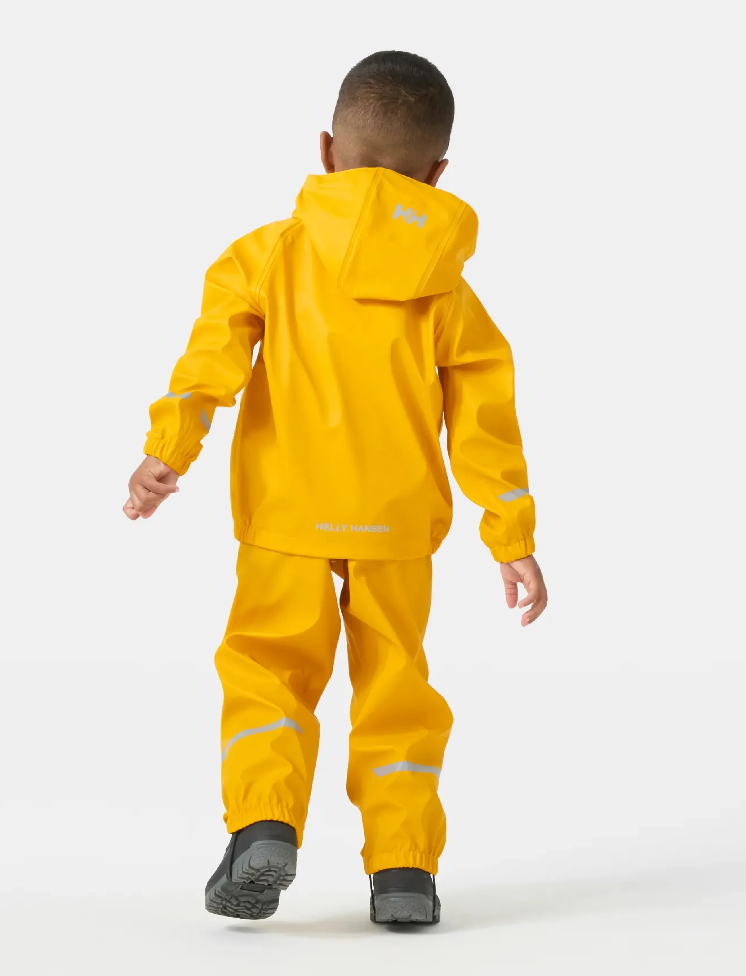Helly Hansen - K BERGEN 2.0 PU RAINSET - Üleriided - essential yellow - 3
