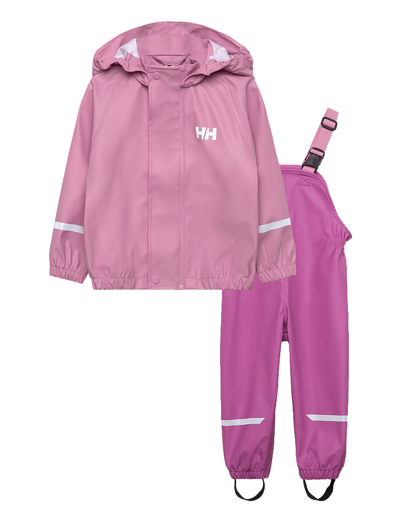 Helly Hansen - K BERGEN 2.0 PU RAINSET - Õueriided - meta pink - 1