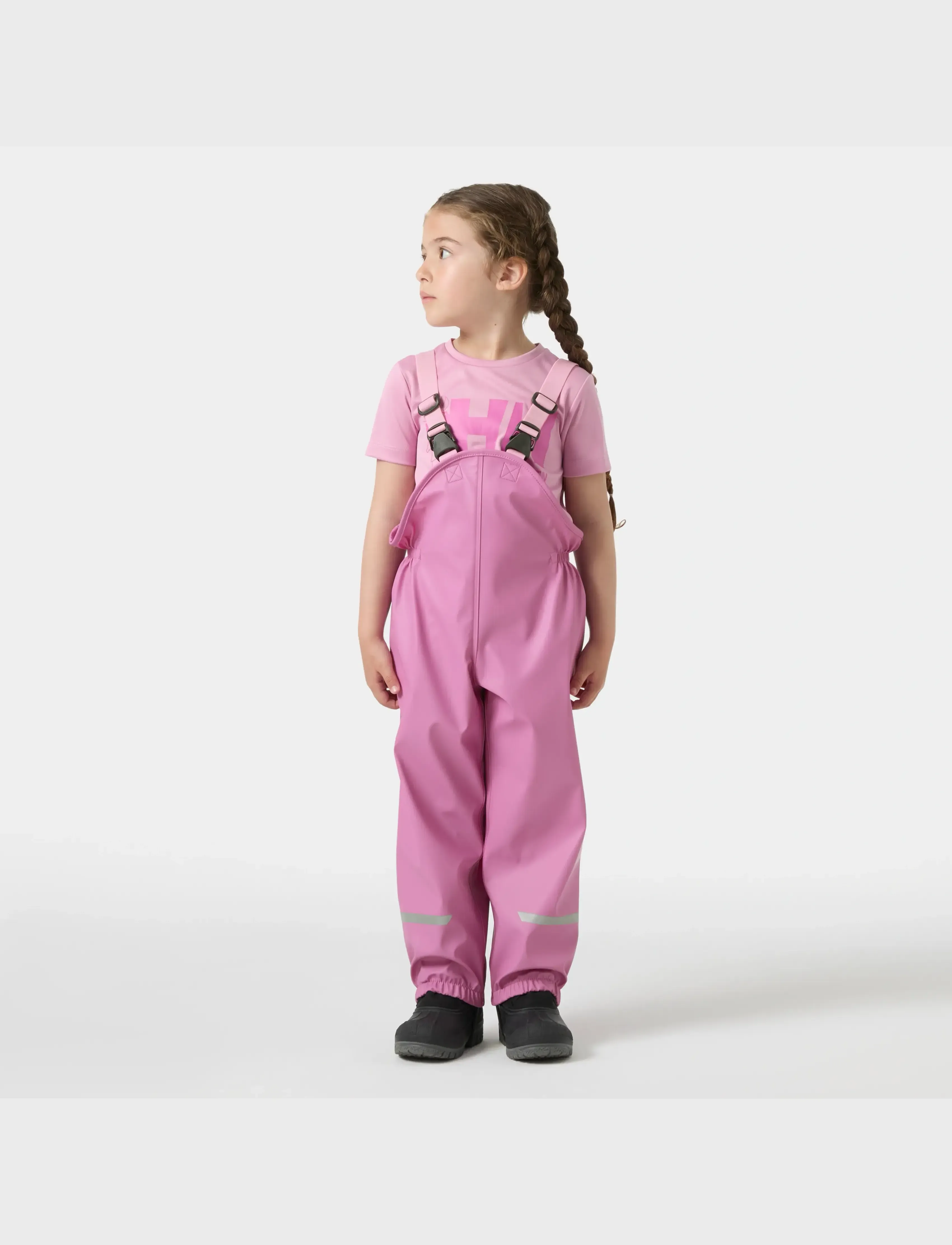Helly Hansen - K BERGEN 2.0 PU RAINSET - Õueriided - meta pink - 4