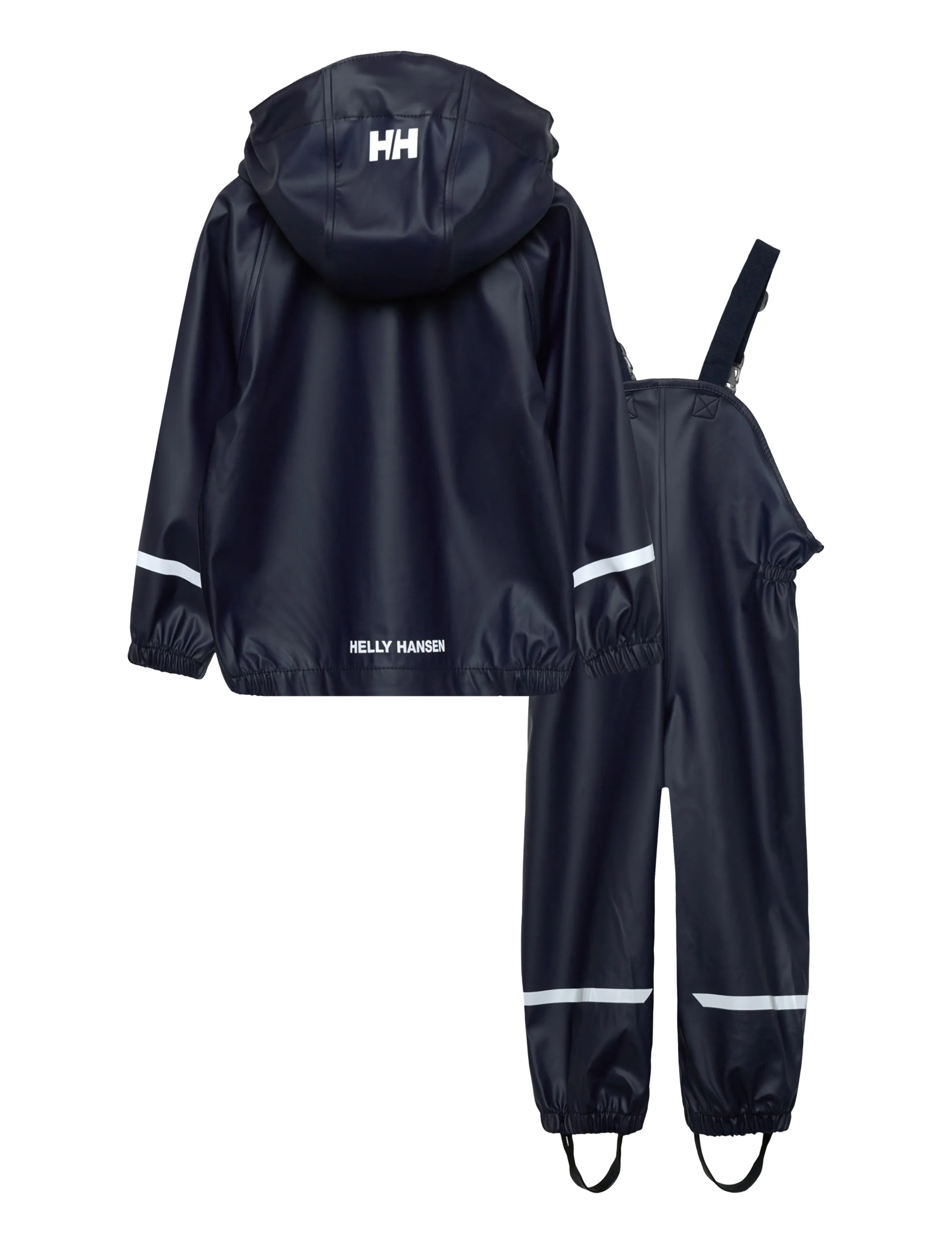 Helly Hansen - K BERGEN 2.0 PU RAINSET - Õueriided - navy - 1