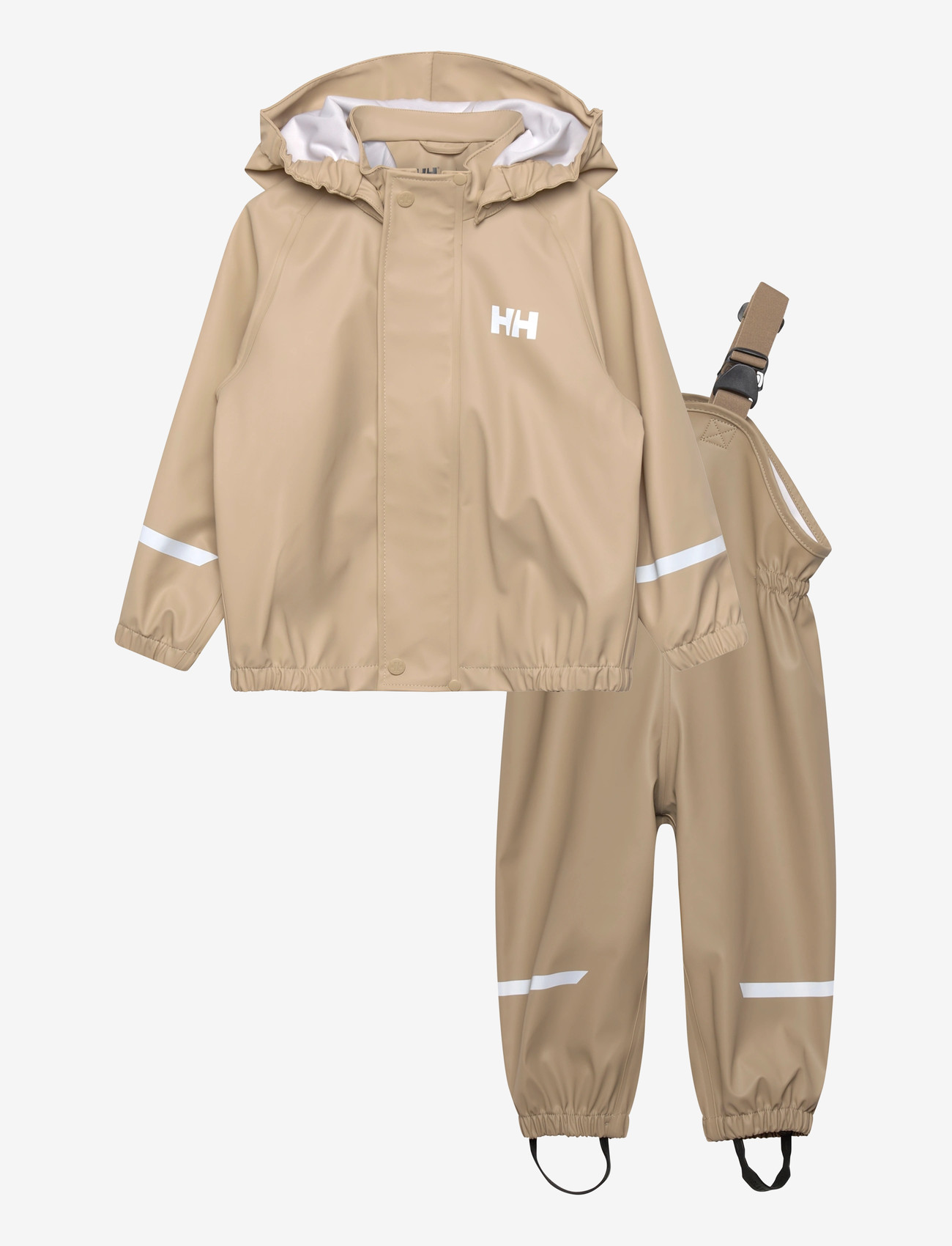 Helly Hansen - K BERGEN 2.0 PU RAINSET - overtøj - pebble - 1