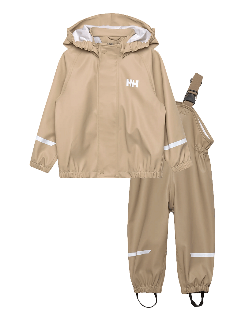 Helly Hansen - K BERGEN 2.0 PU RAINSET - overtøj - pebble - 1