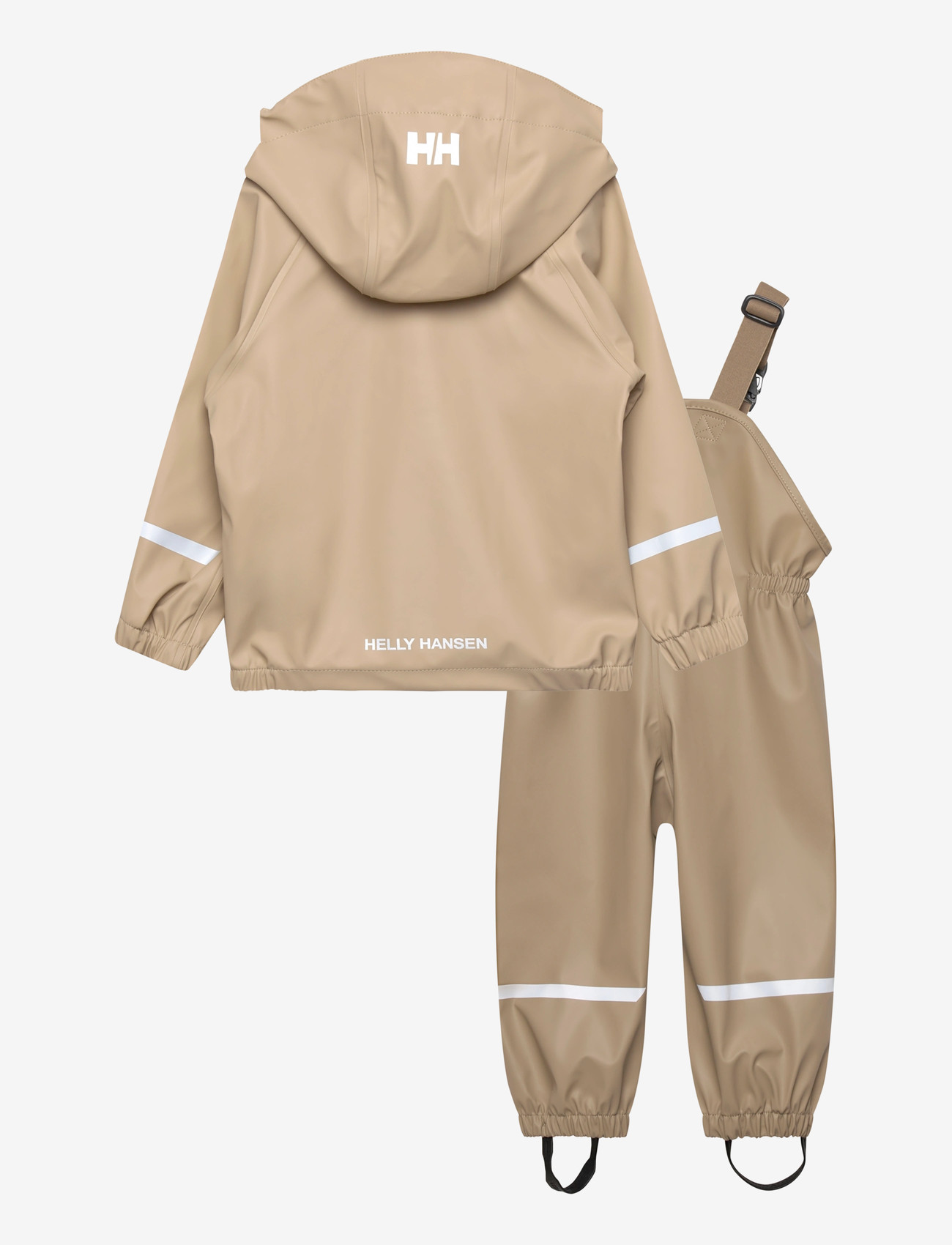 Helly Hansen - K BERGEN 2.0 PU RAINSET - overtøj - pebble - 2