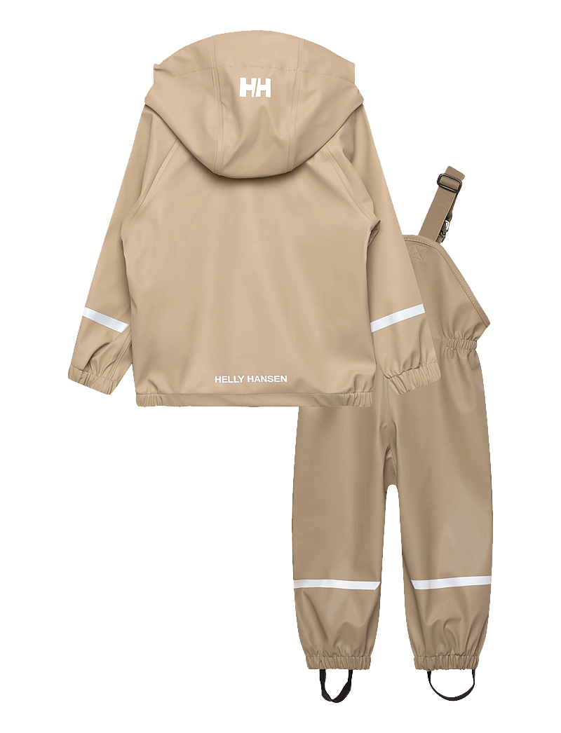 Helly Hansen - K BERGEN 2.0 PU RAINSET - overtøj - pebble - 2