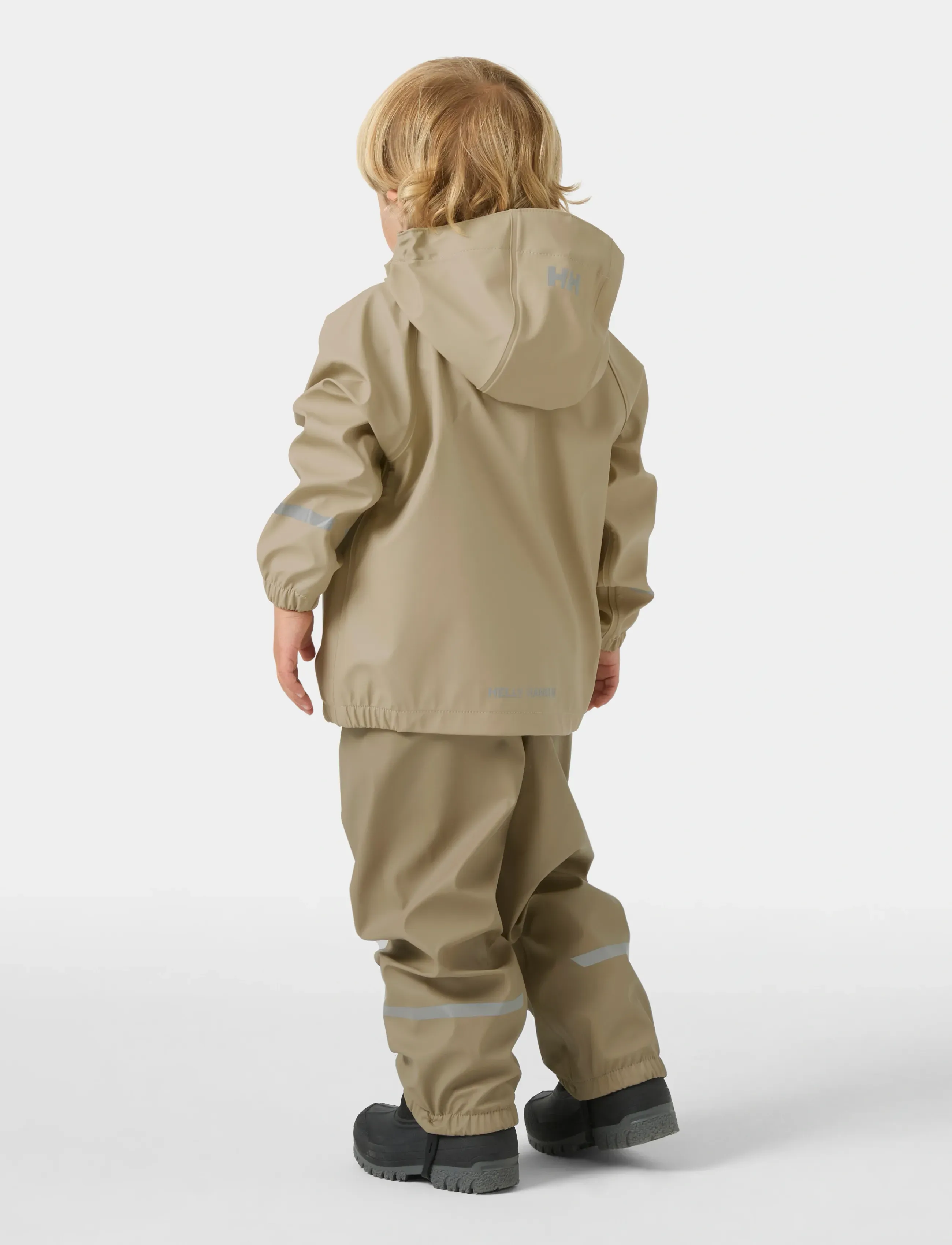 Helly Hansen - K BERGEN 2.0 PU RAINSET - Õueriided - pebble - 3