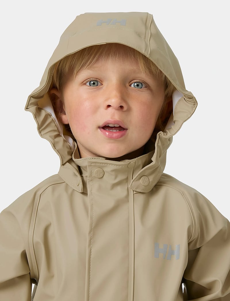 Helly Hansen - K BERGEN 2.0 PU RAINSET - overtøj - pebble - 4