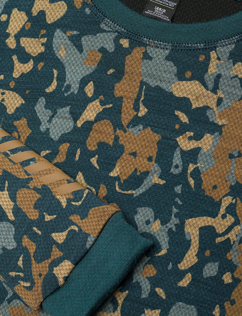 Helly Hansen - K GRAPHIC LIFA MERINO SET - divdaļīgi komplekti - dark creek - 4