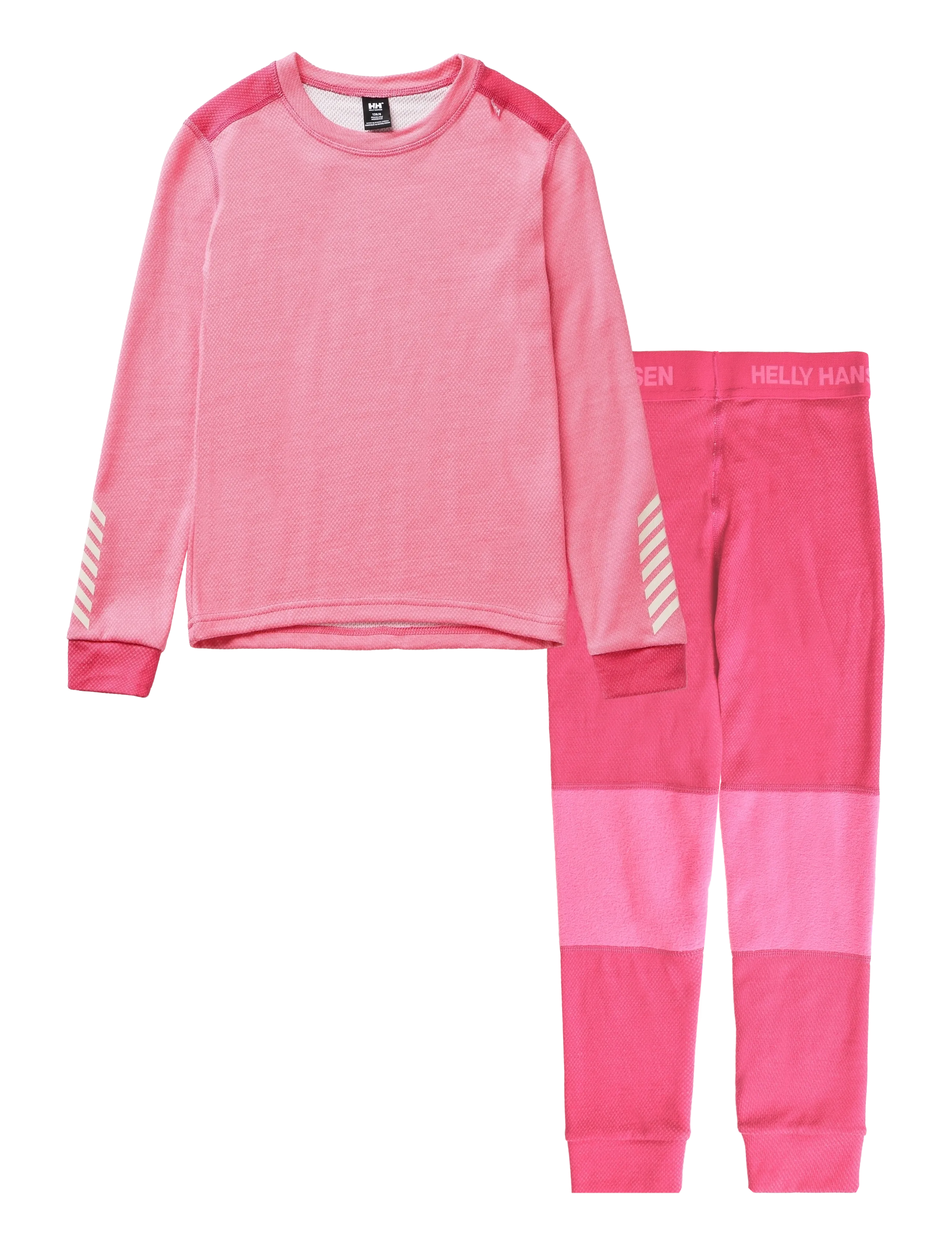 Helly Hansen K LIFA MERINO SET - Alusriided - HOT PINK / pink/rose