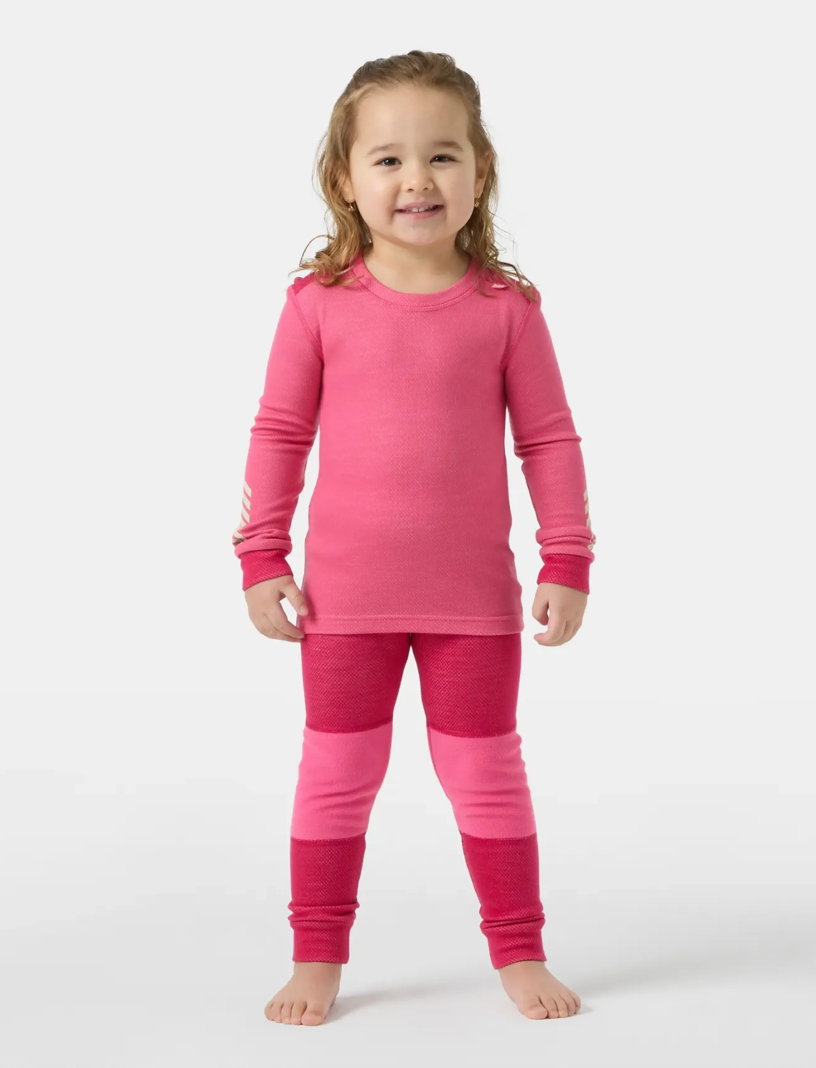 Helly Hansen - K LIFA MERINO SET - hot pink - 0
