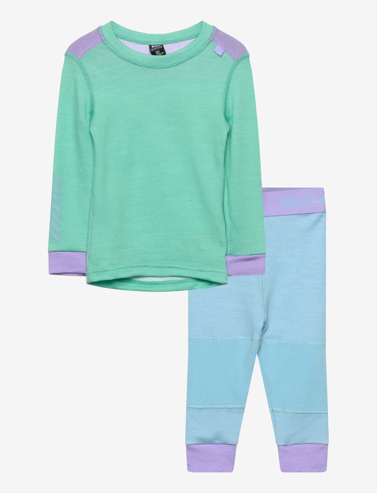 Helly Hansen - K LIFA MERINO SET - overtøj - lagoon - 1