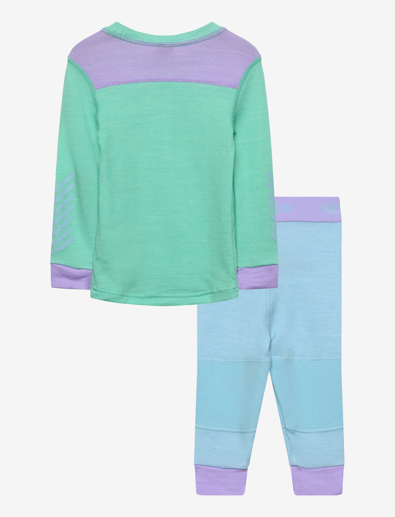 Helly Hansen - K LIFA MERINO SET - overtøj - lagoon - 2
