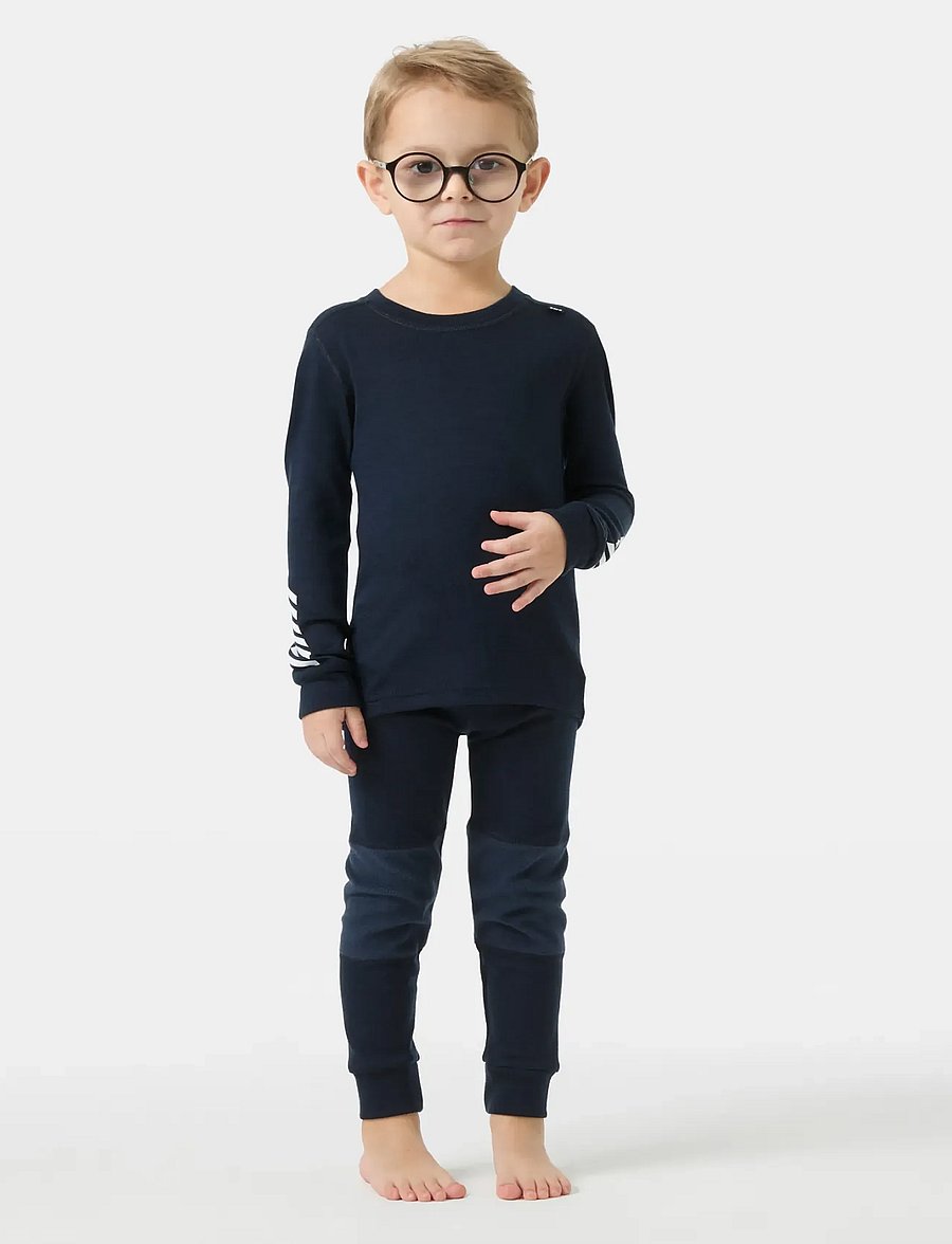 Helly Hansen - K LIFA MERINO SET - termosæt - navy - 0