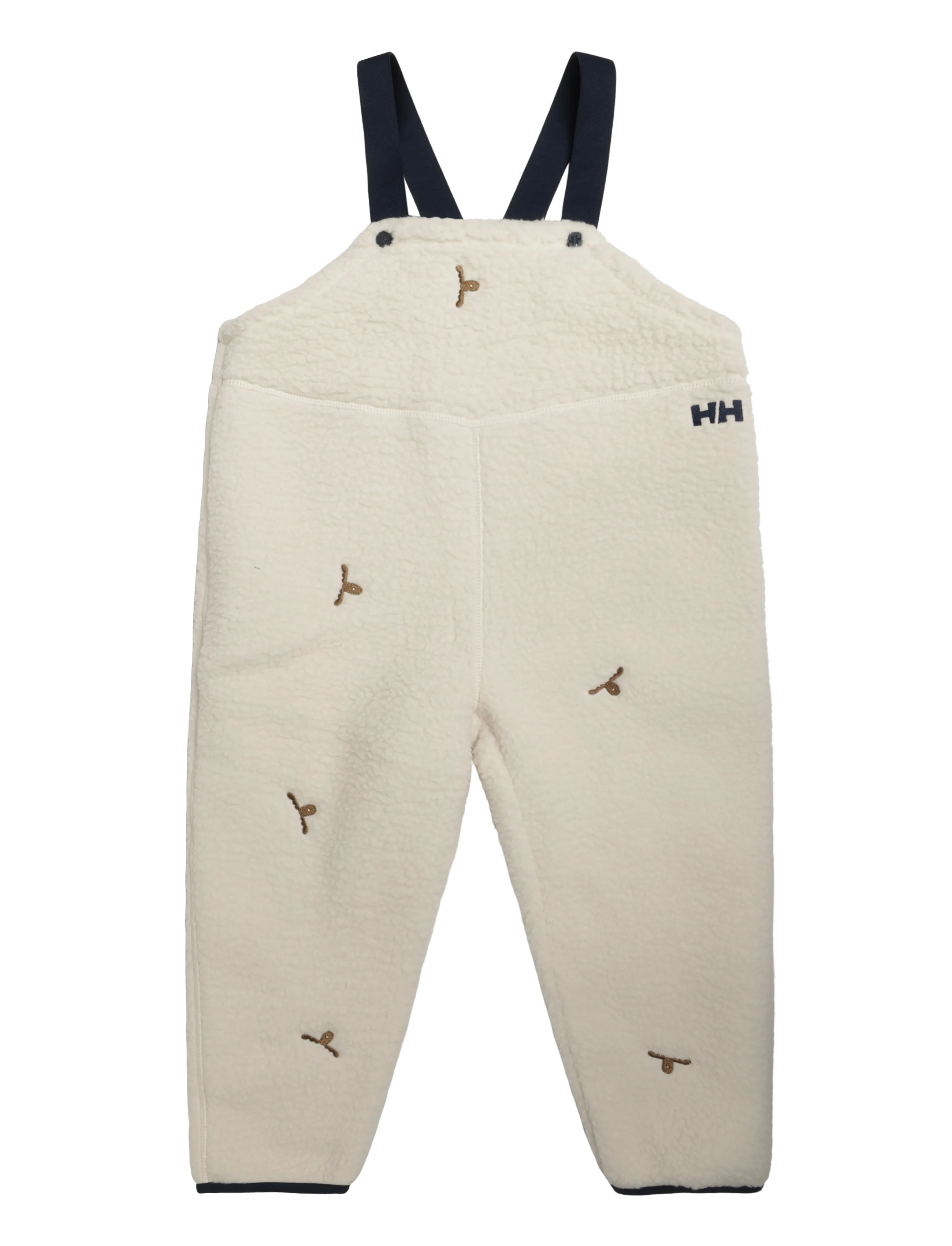 Helly Hansen K FROSTY PILE BIB - Utomhuslekar - CREAM EMB / cream