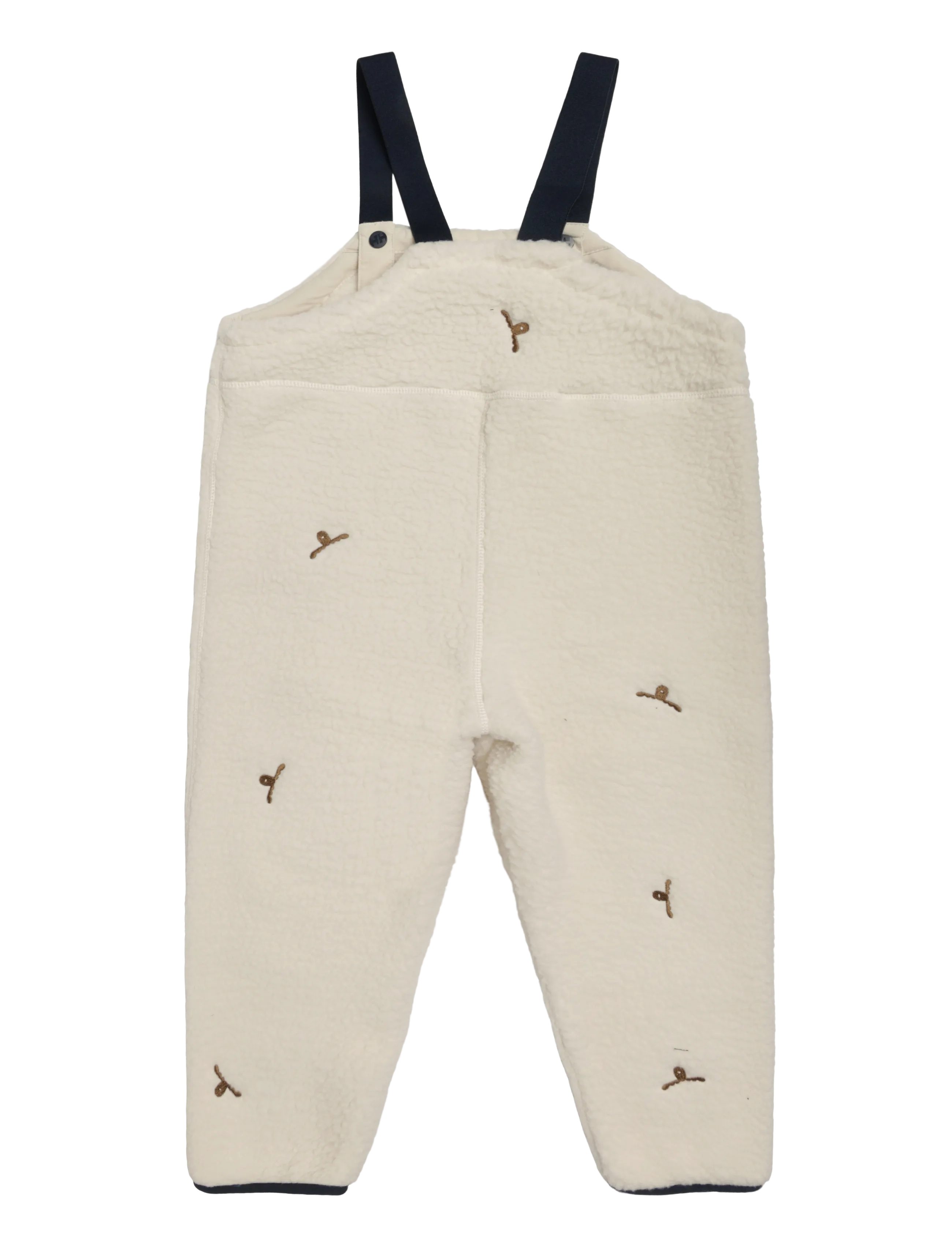 Helly Hansen - K FROSTY PILE BIB - cream emb - 1