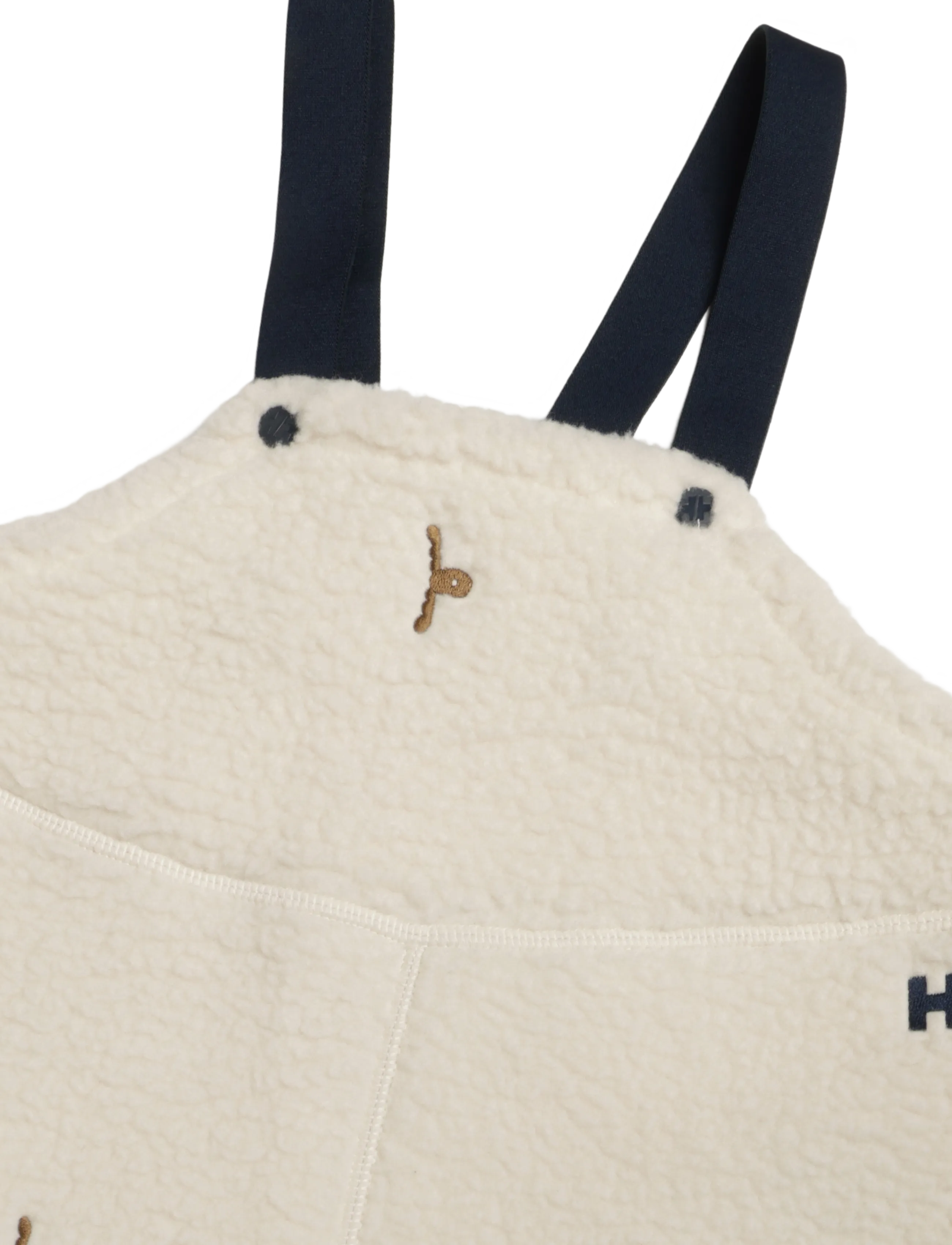 Helly Hansen - K FROSTY PILE BIB - cream emb - 2