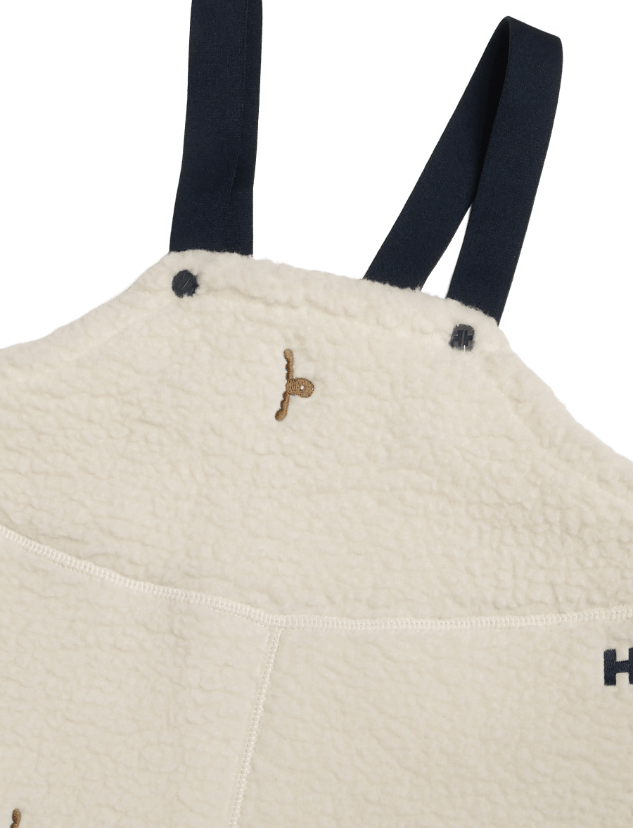 Helly Hansen - K FROSTY PILE BIB - cream emb - 2