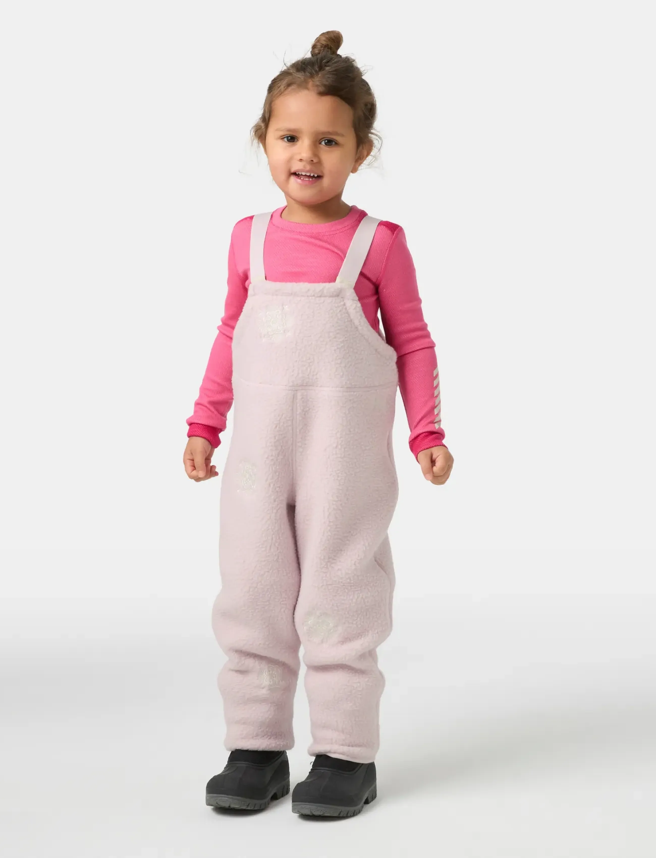 Helly Hansen - K FROSTY PILE BIB - spodnie - pinkshake emb - 0