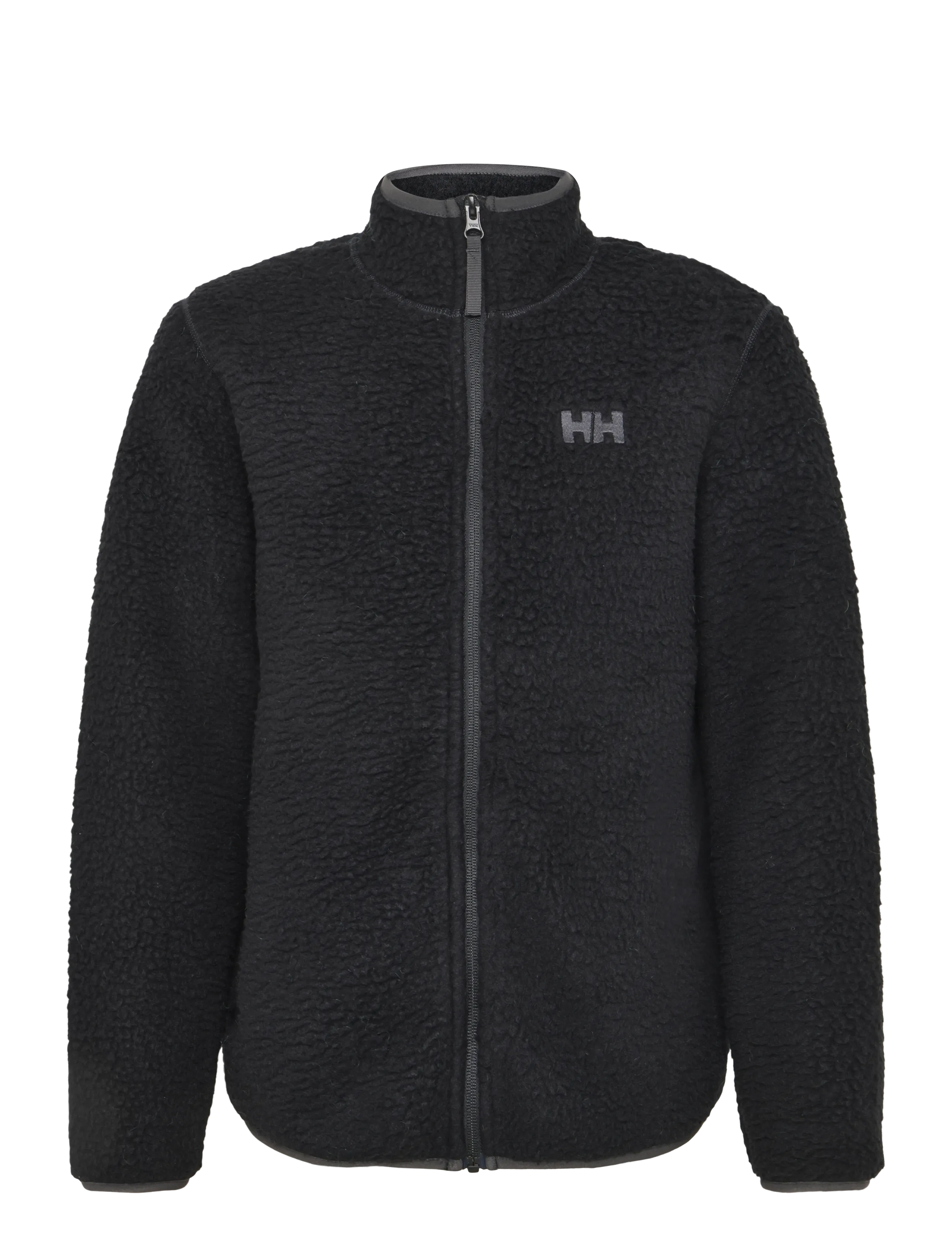 Helly Hansen JR FROSTY PILE JACKET - Lõbu välitingimustes - BLACK / black