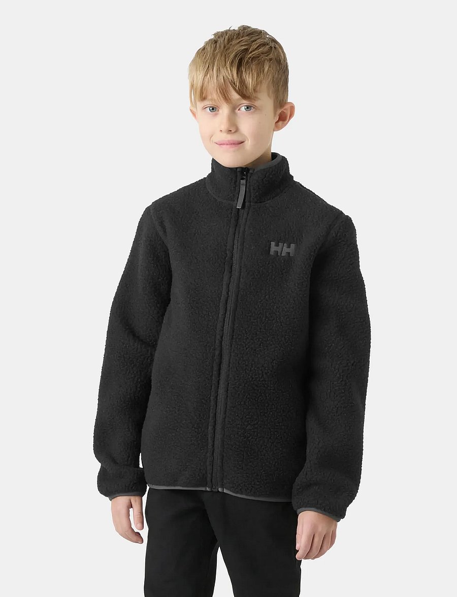 Helly Hansen - JR FROSTY PILE JACKET - isolierte jacken - black - 0