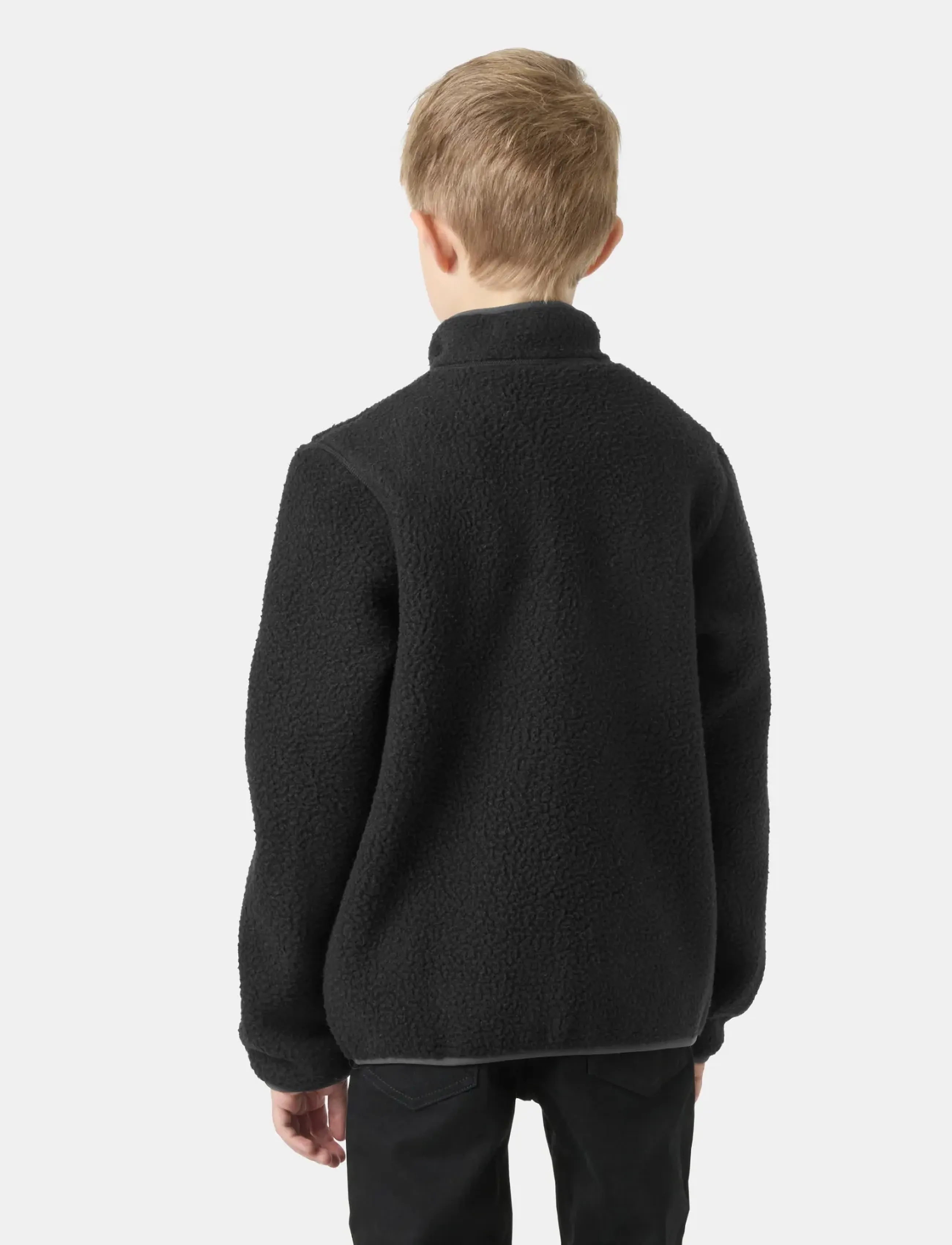Helly Hansen - JR FROSTY PILE JACKET - isolierte jacken - black - 3