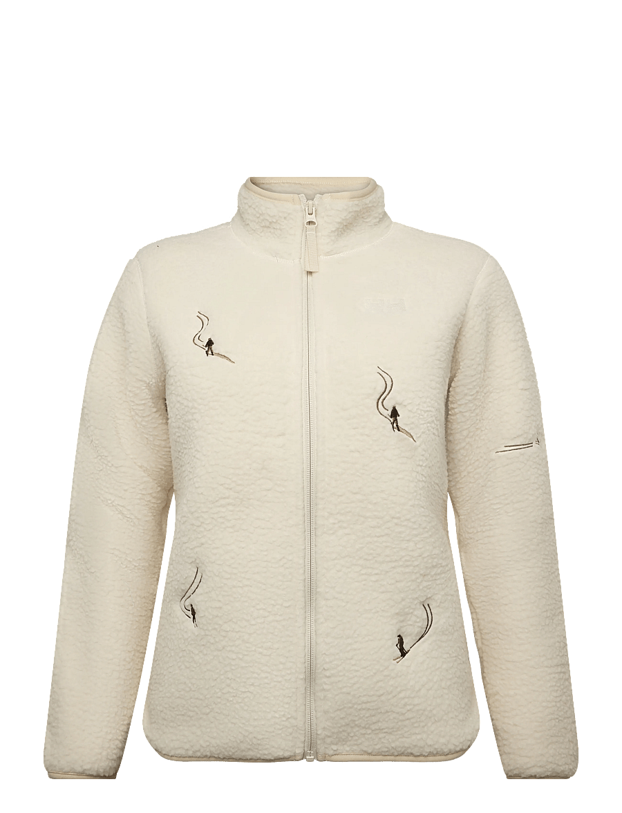 Helly Hansen - JR FROSTY PILE JACKET - isolerede jakker - cream emb - 0
